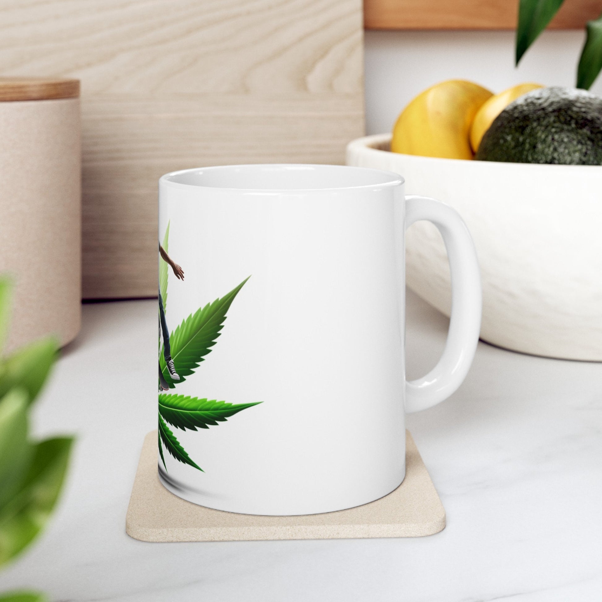 SKATER WEED Mug - Weed Coffee Mug (11oz)