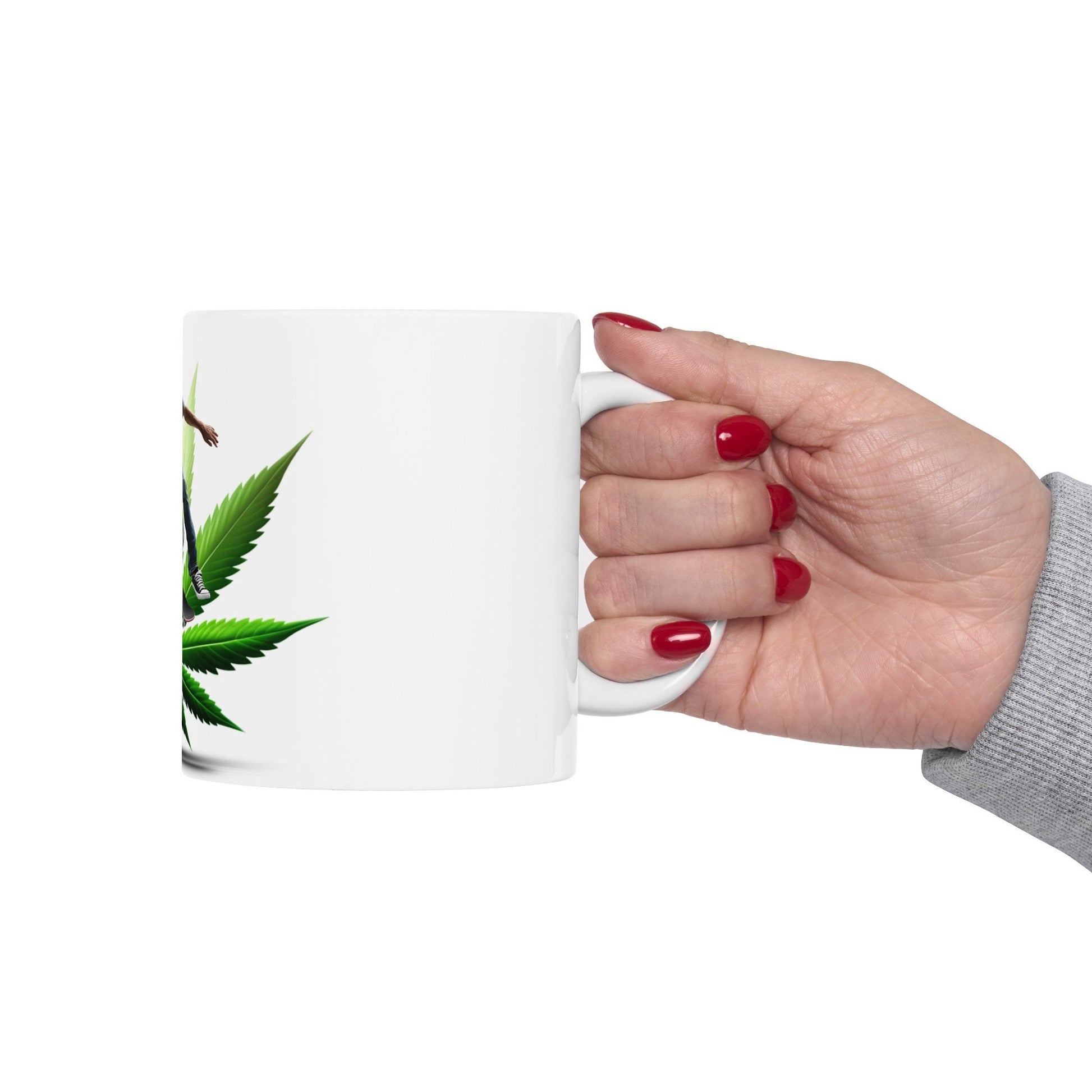 SKATER WEED Mug - Weed Coffee Mug (11oz)