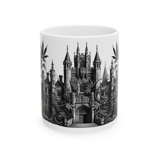 GOTH CASTLE Mug - Weed Coffee Mug (11oz)
