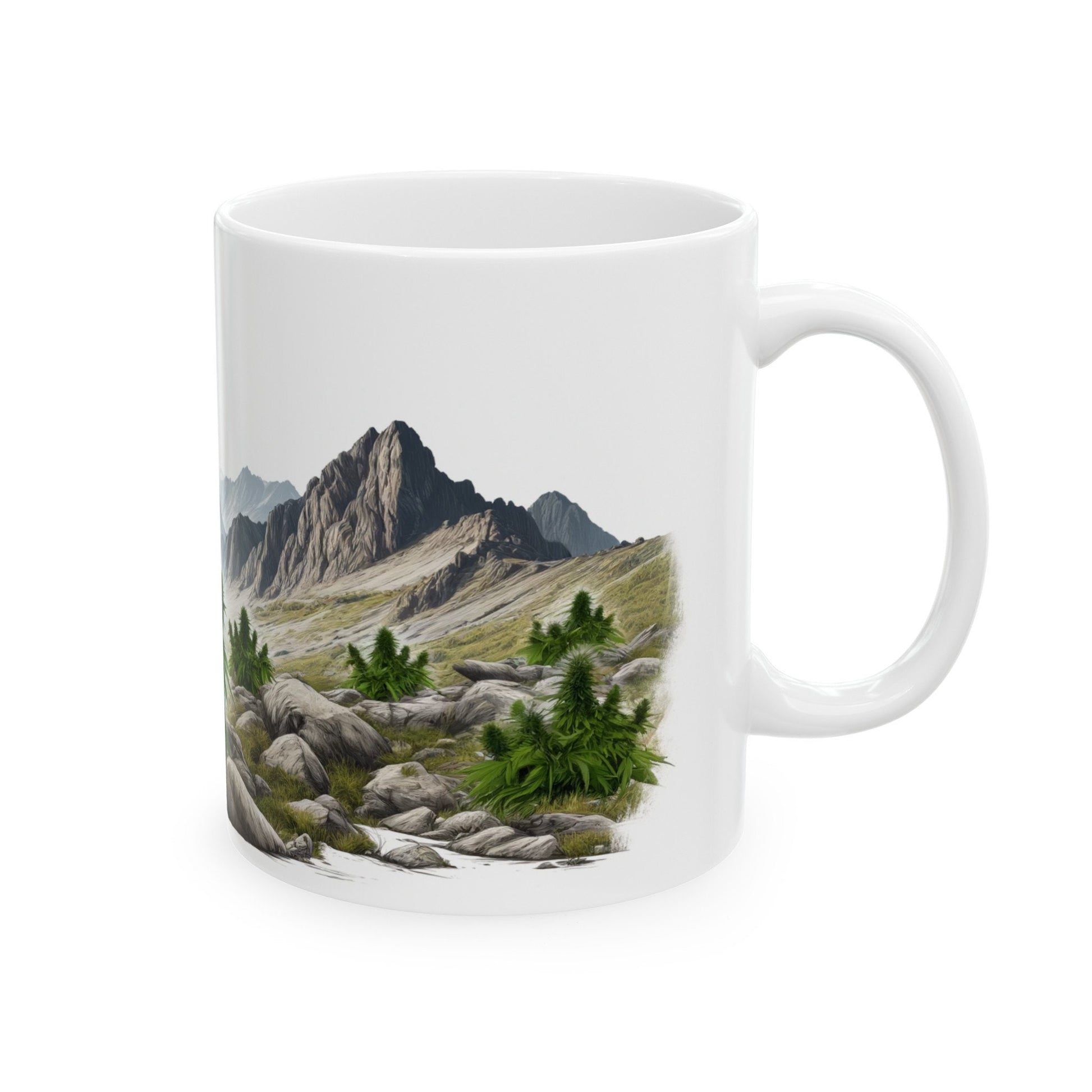 WEED MOUNTAINS Mug - Weed Coffee Mug (11oz)