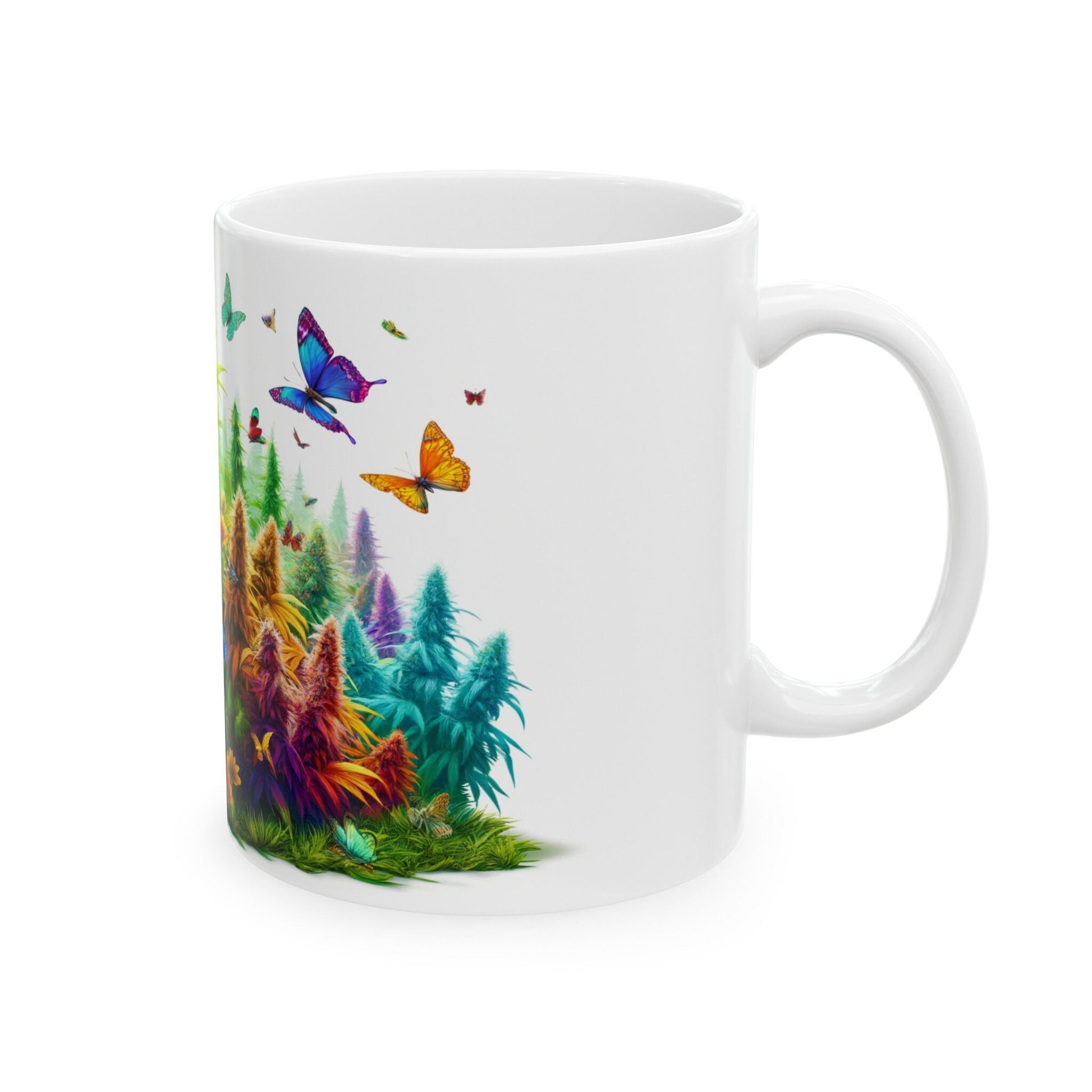PEACEFUL WEED Mug - Weed Coffee Mug (11oz)