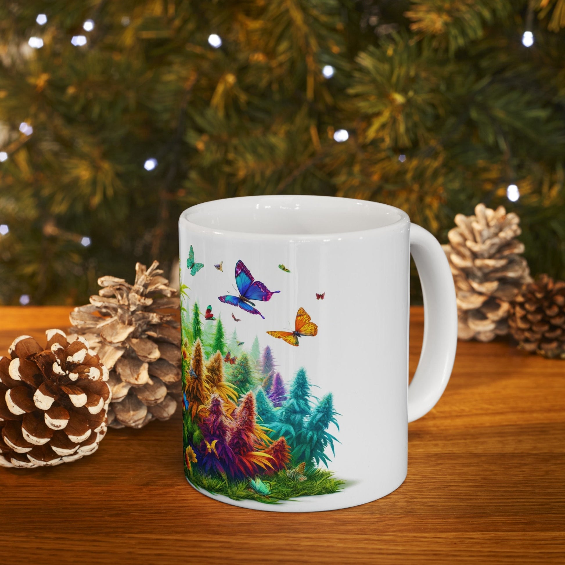 PEACEFUL WEED Mug - Weed Coffee Mug (11oz)