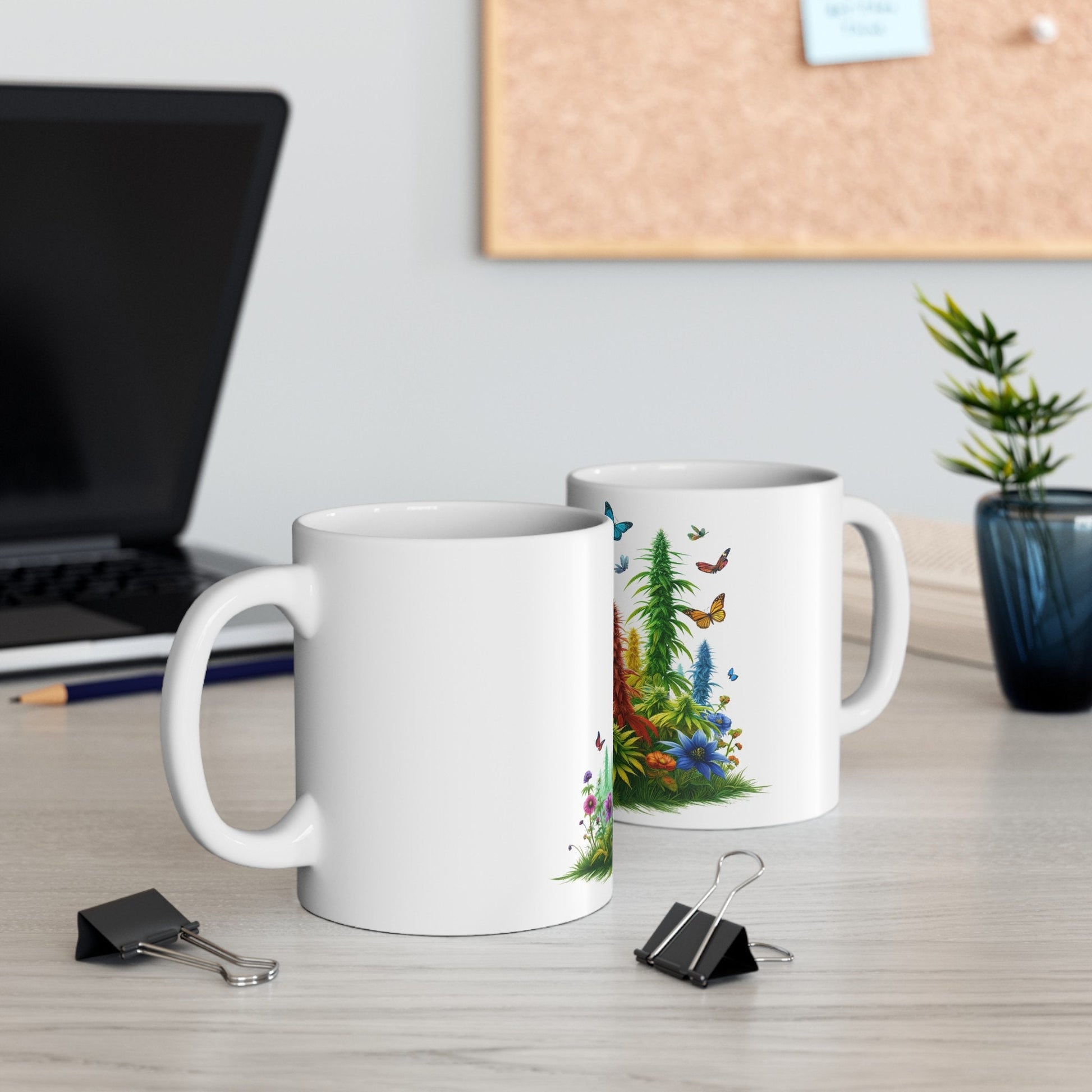 PEACEFUL WEED Mug - Weed Coffee Mug (11oz)