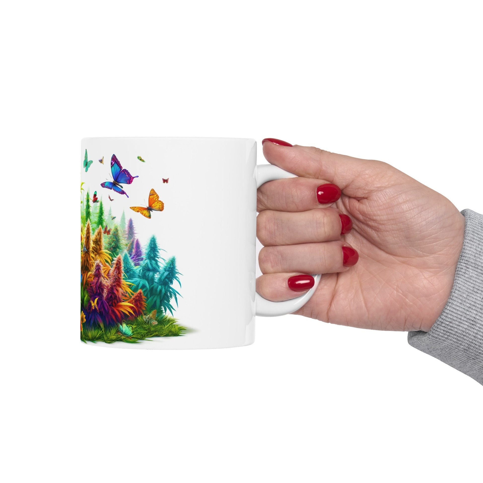 PEACEFUL WEED Mug - Weed Coffee Mug (11oz)