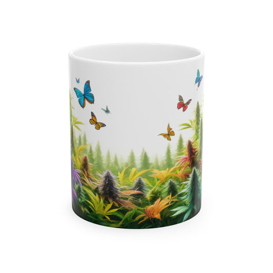 PEACEFUL WEED Mug - Weed Coffee Mug (11oz)