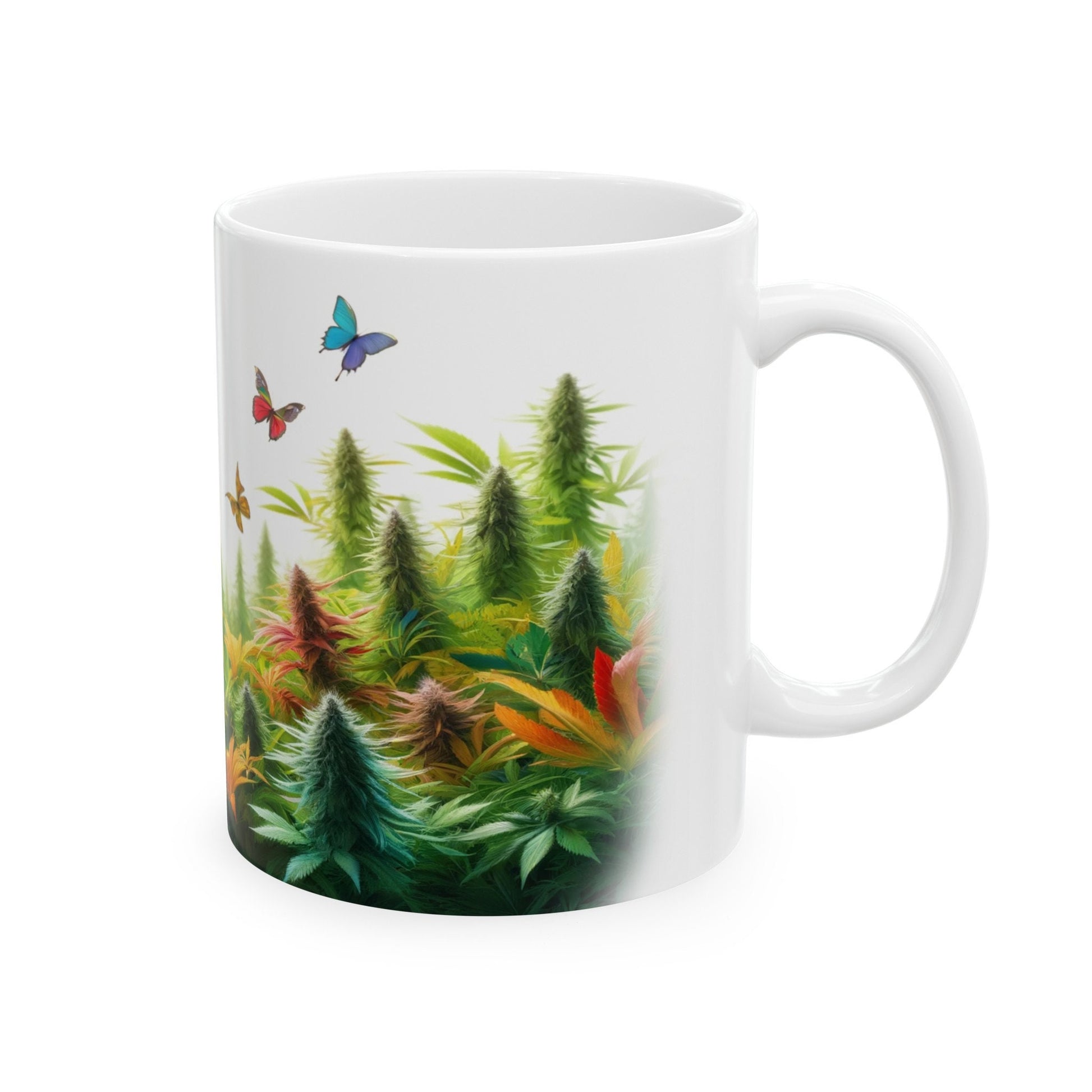 PEACEFUL WEED Mug - Weed Coffee Mug (11oz)