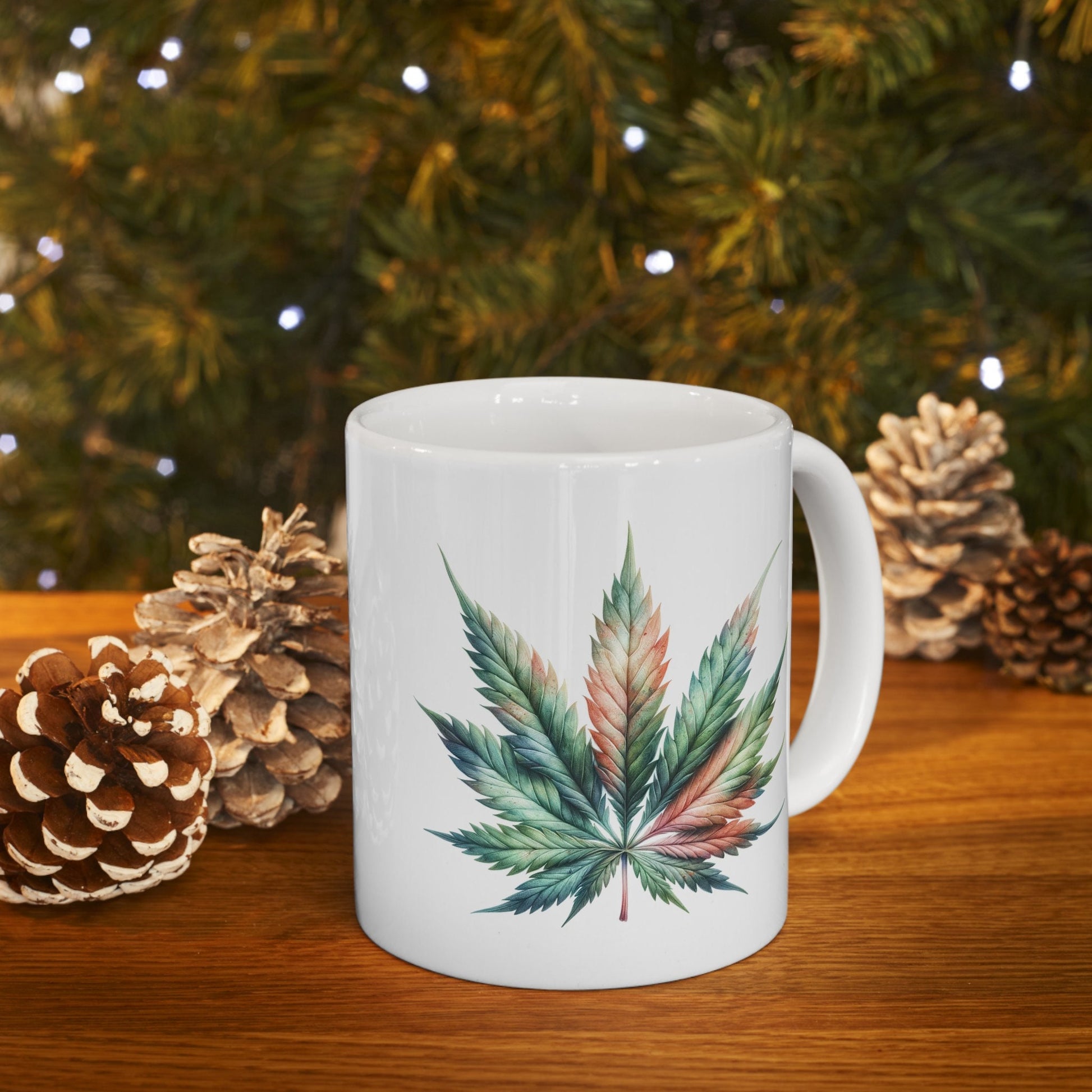 WEED LEAF MUG - Coffee Weed Mug (11oz)