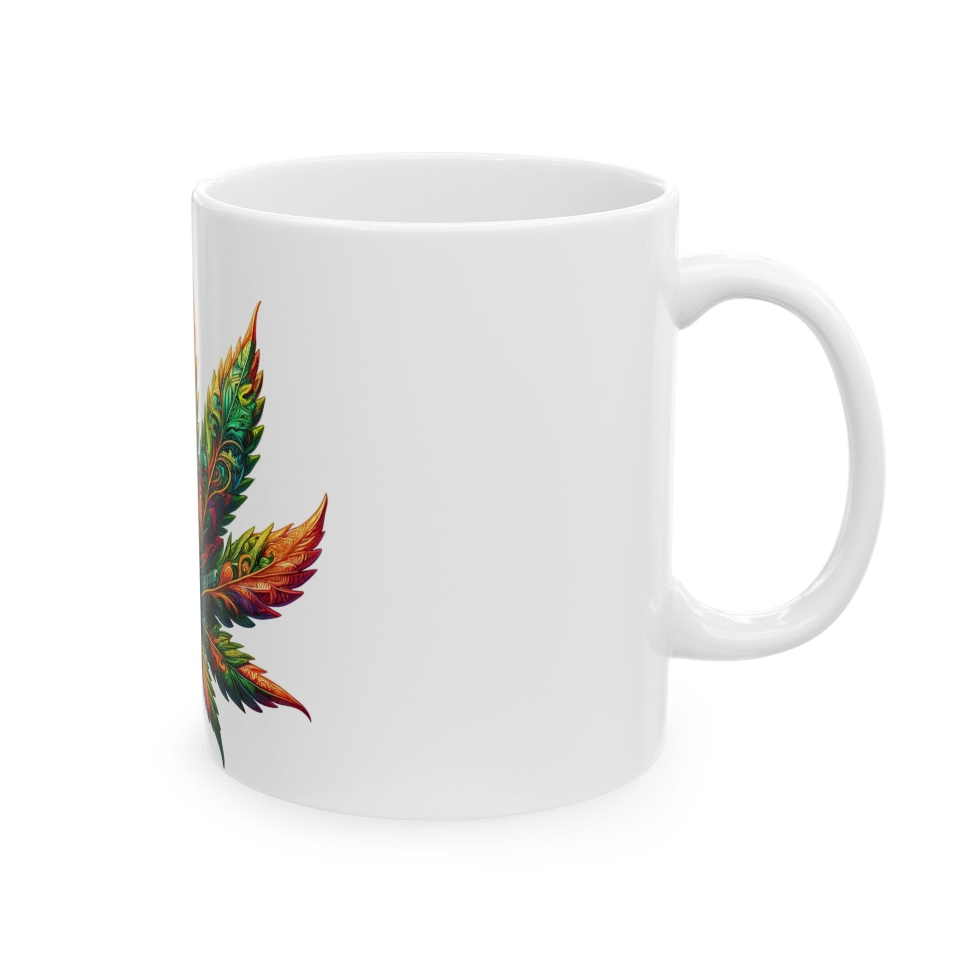 WEED LEAF MUG - Coffee Weed Mug (11oz)