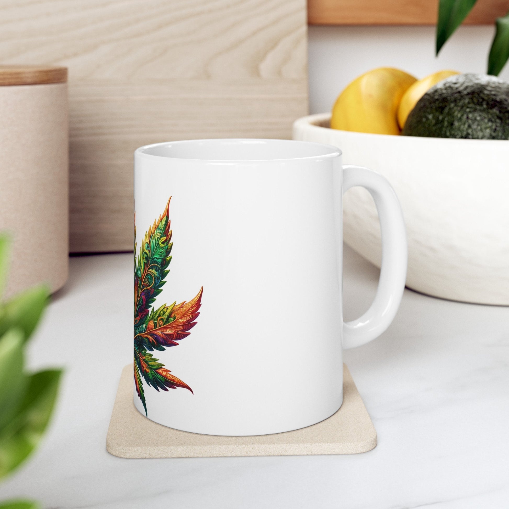 WEED LEAF MUG - Coffee Weed Mug (11oz)