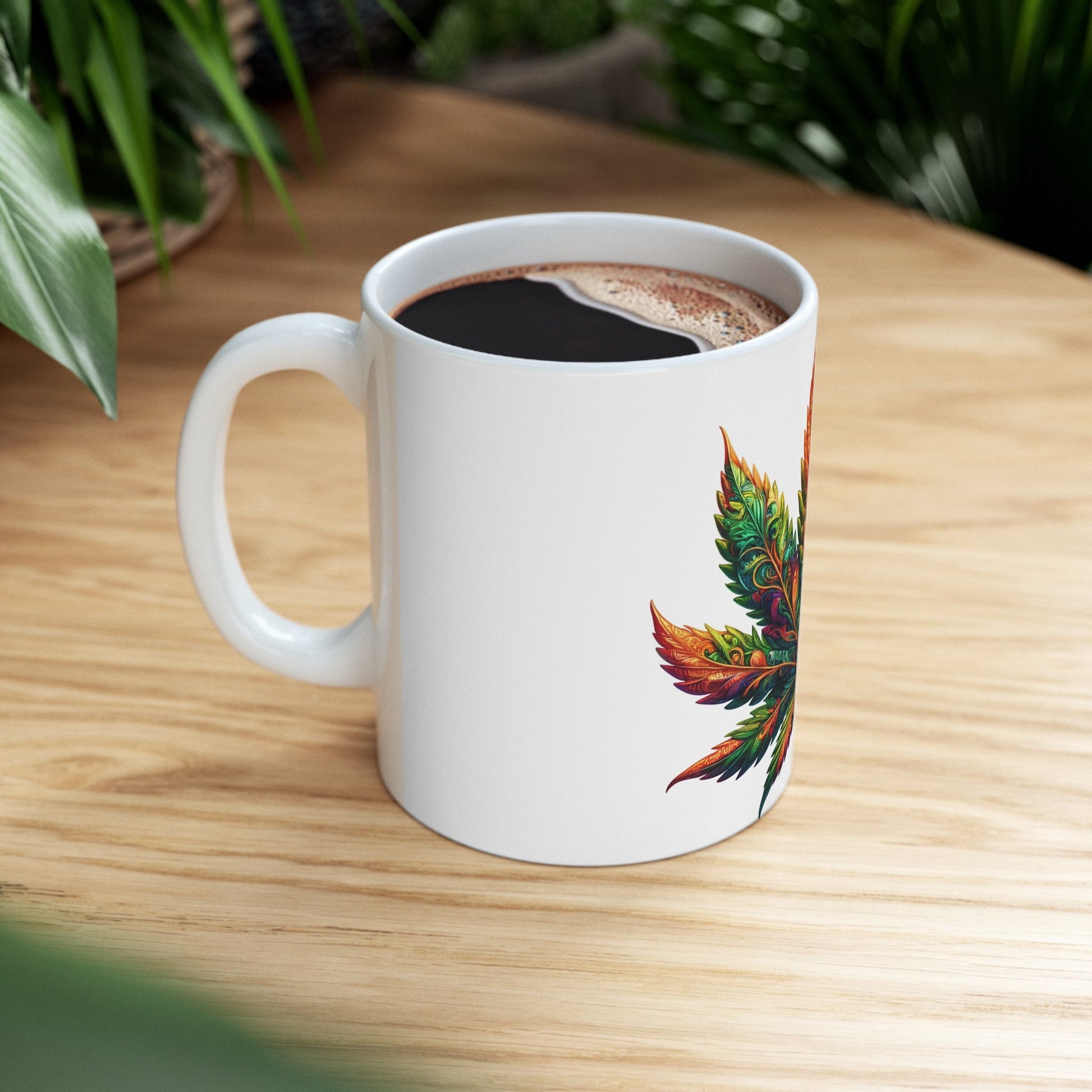 WEED LEAF MUG - Coffee Weed Mug (11oz)