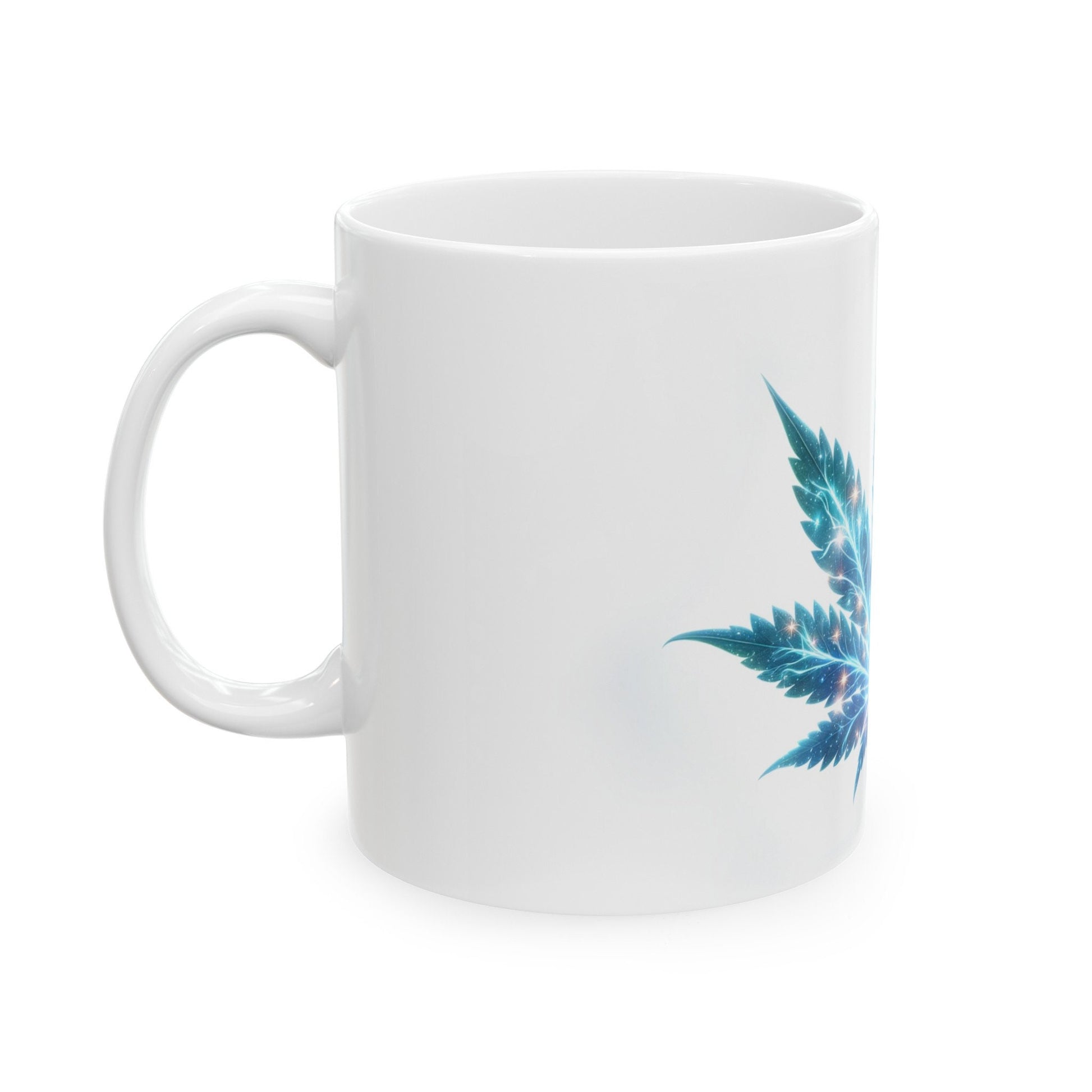 SPACE WEED LEAF - Coffee Weed Mug (11oz)