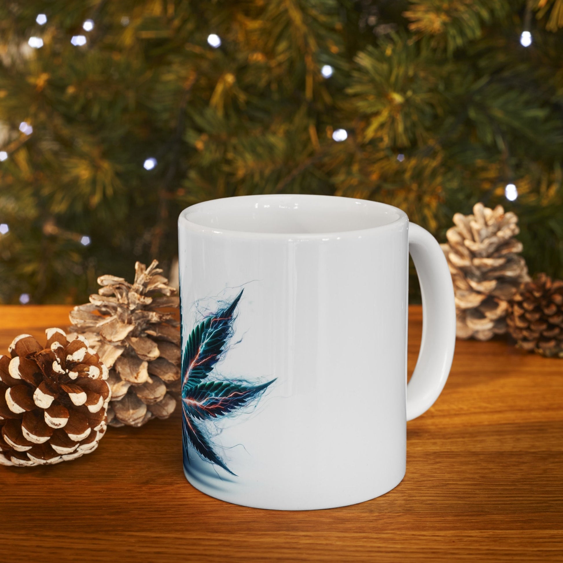 420 WEED LEAF - Coffee Weed Mug (11oz)