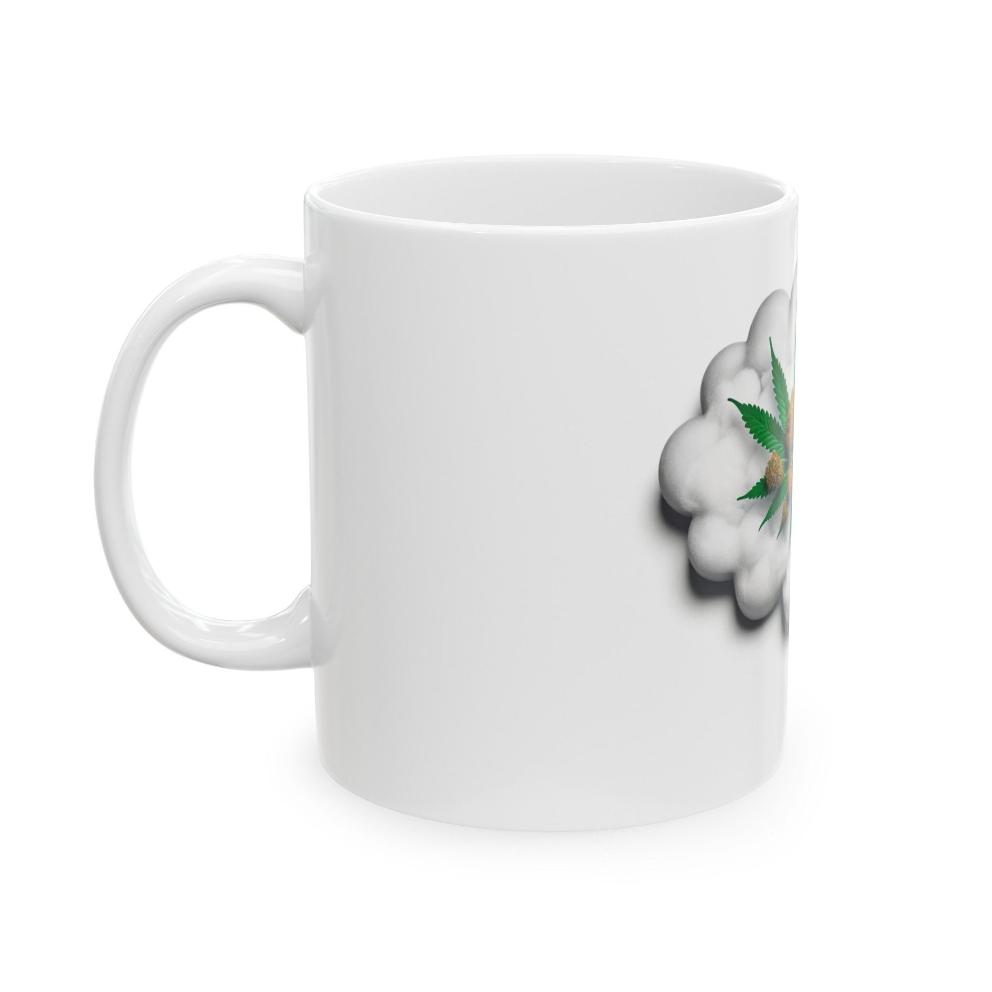 THINKING WEED LEAF - Coffee Weed Mug (11oz)