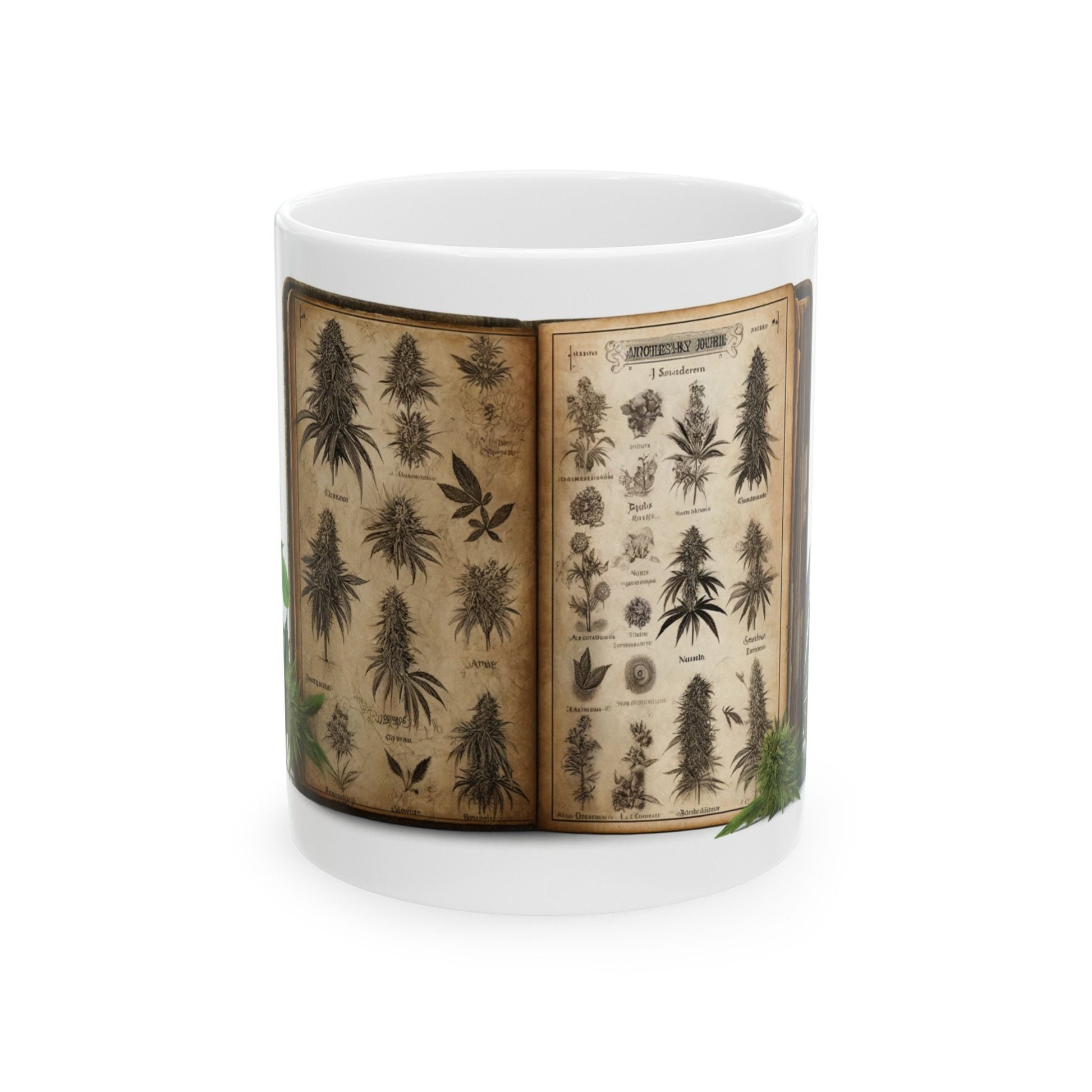WEED JOURNAL MUG - Coffee Weed Mug (11oz)