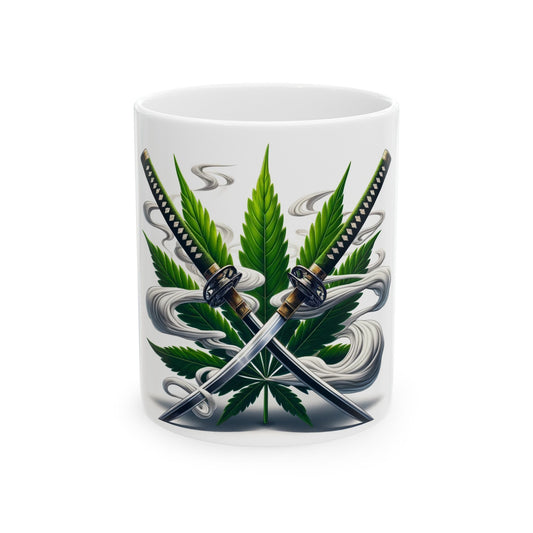 WEED KATANAS - Coffee Weed Mug (11oz)