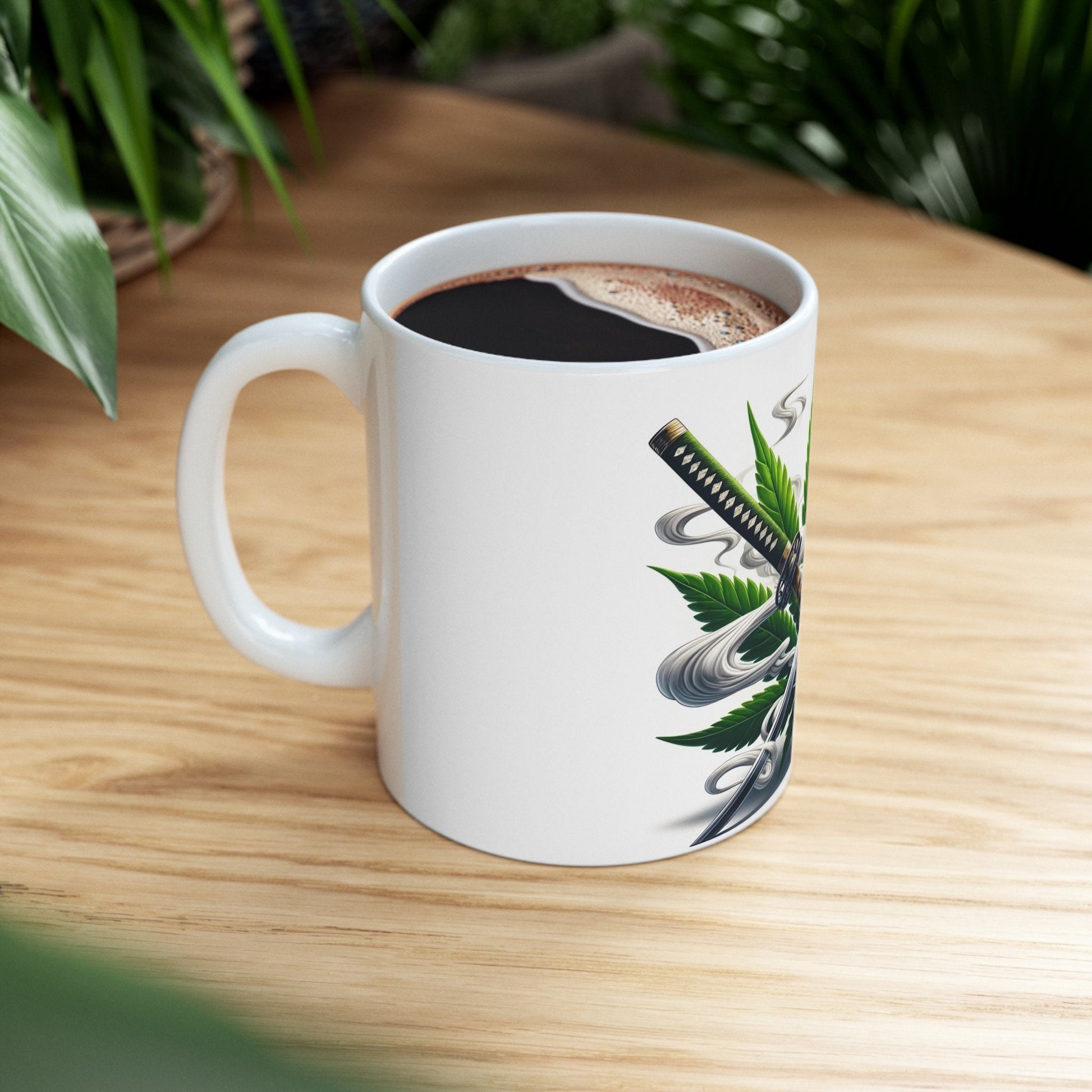 WEED KATANAS - Coffee Weed Mug (11oz)
