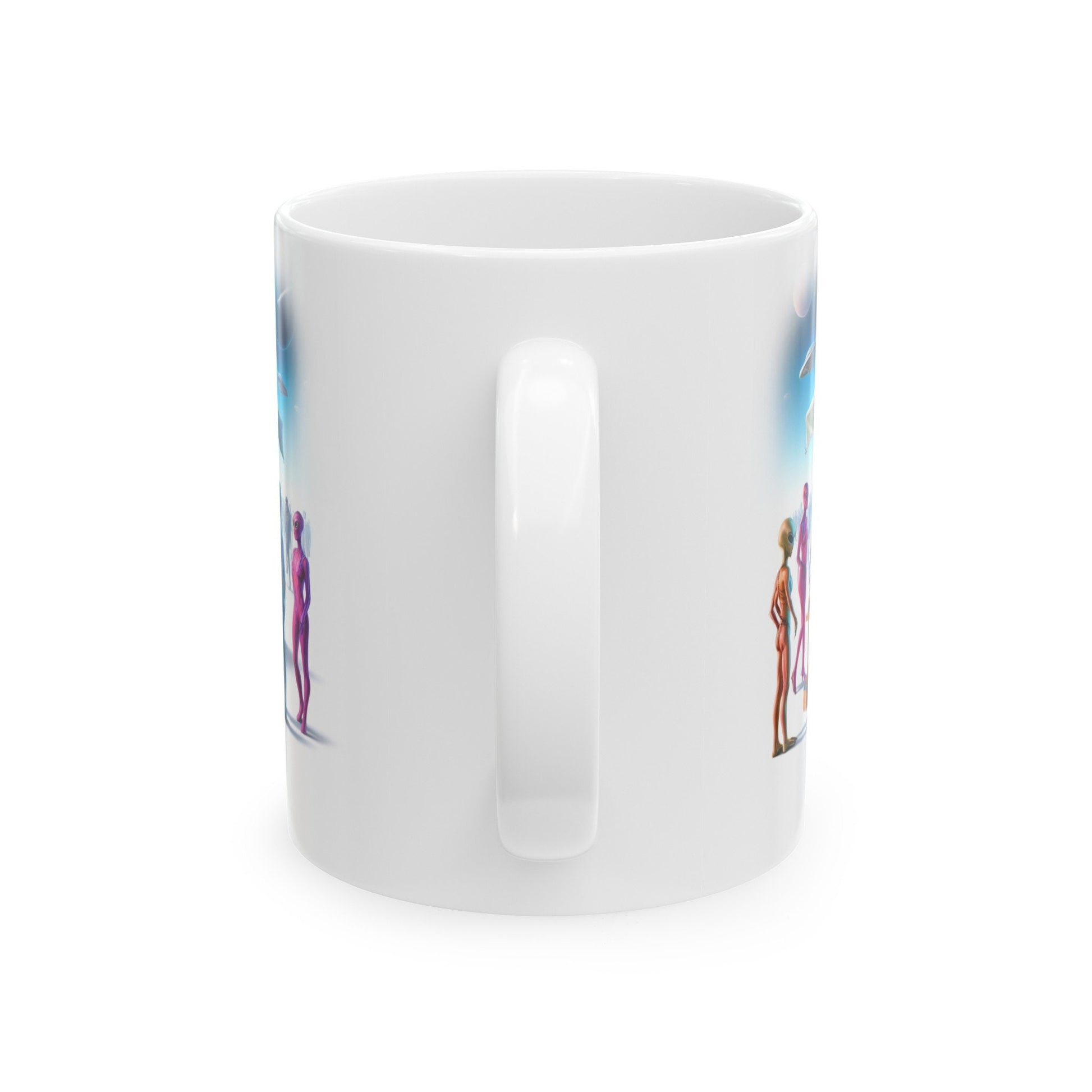 420 ALIEN MARKETPLACE - WEED Coffee Mug (11oz)