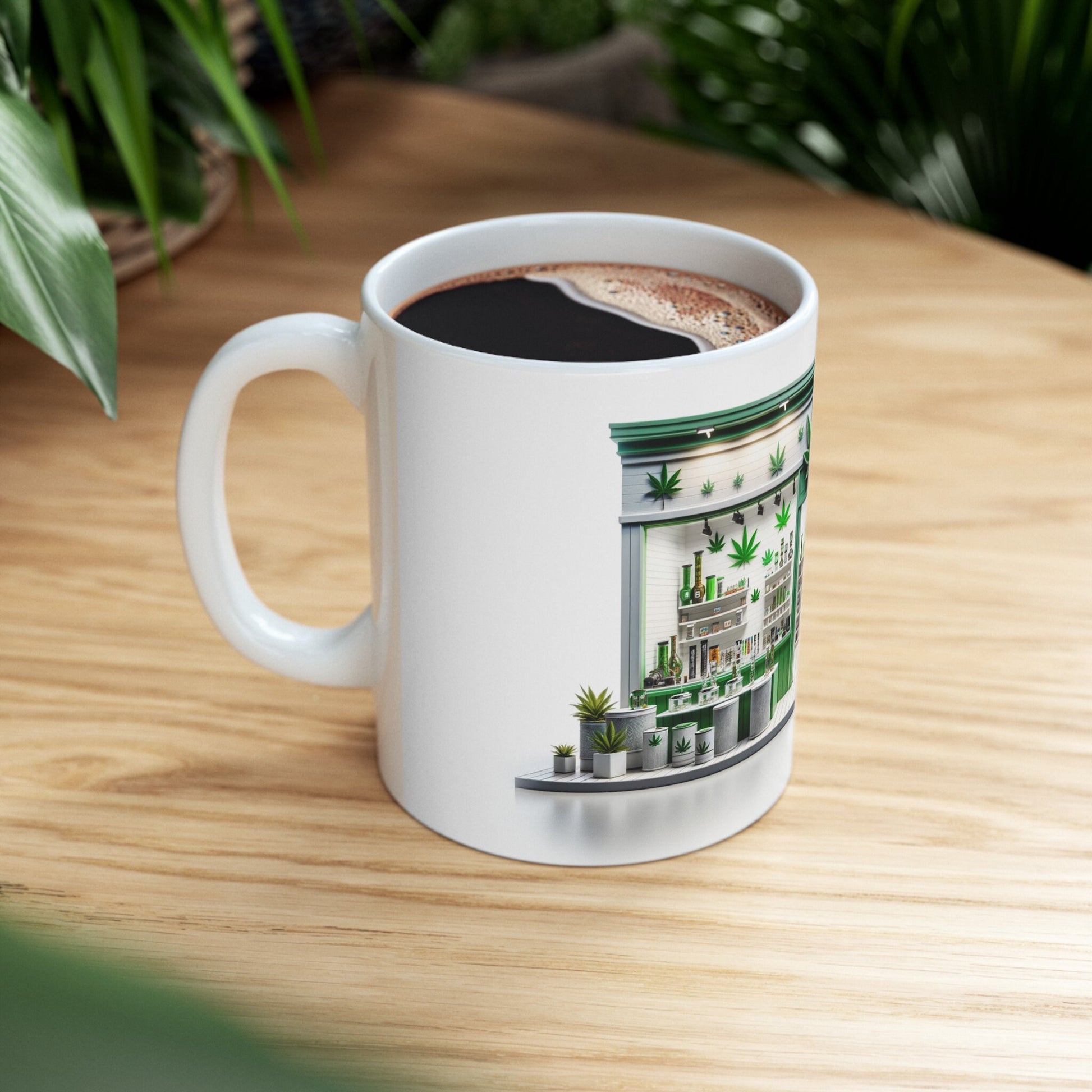 WEED DISPENSARY - Coffee Weed Mug (11oz)