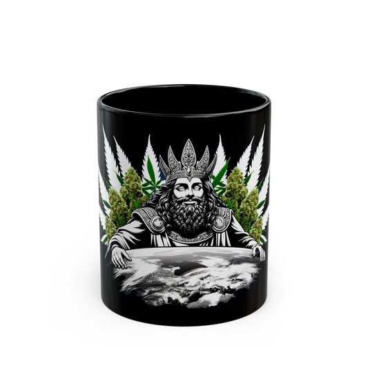 WEED LORD MUG - Weed Coffee Mug (11oz) BLACK