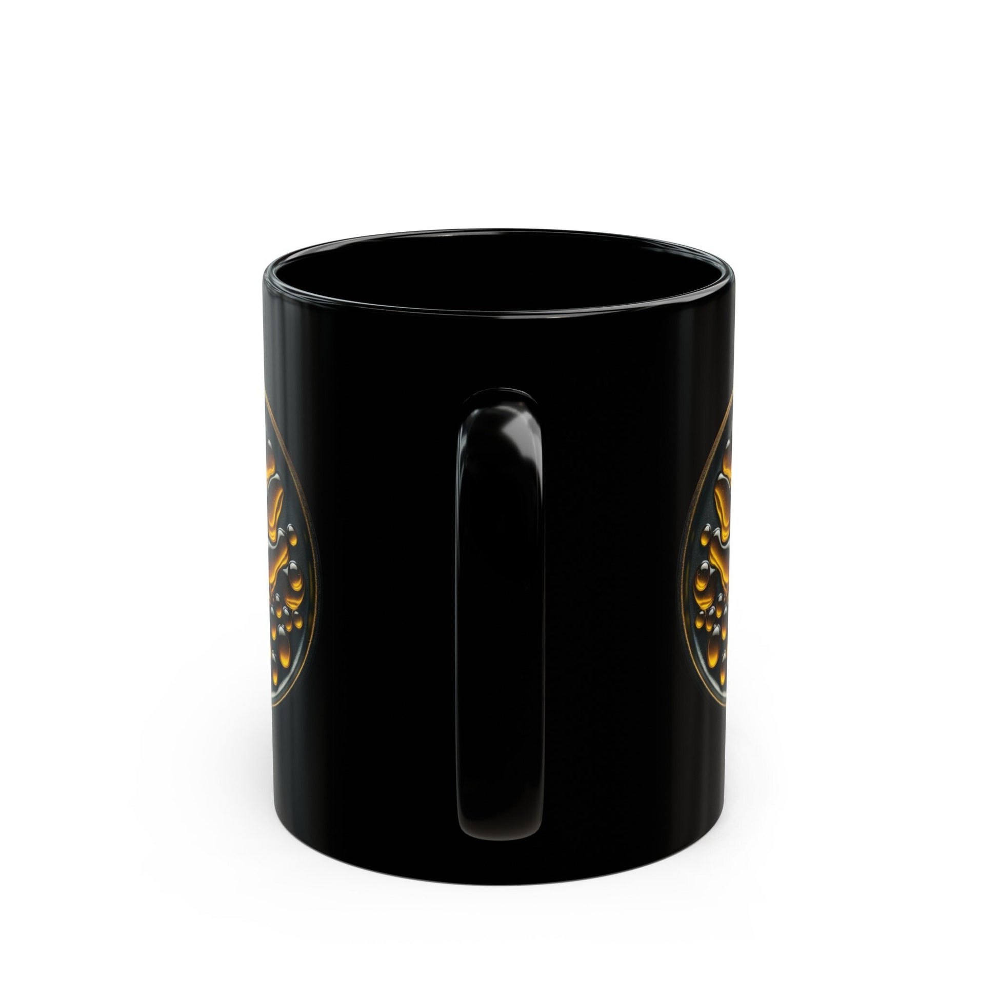 WEED WAX MUG - Weed Coffee Mug (11oz) BLACK