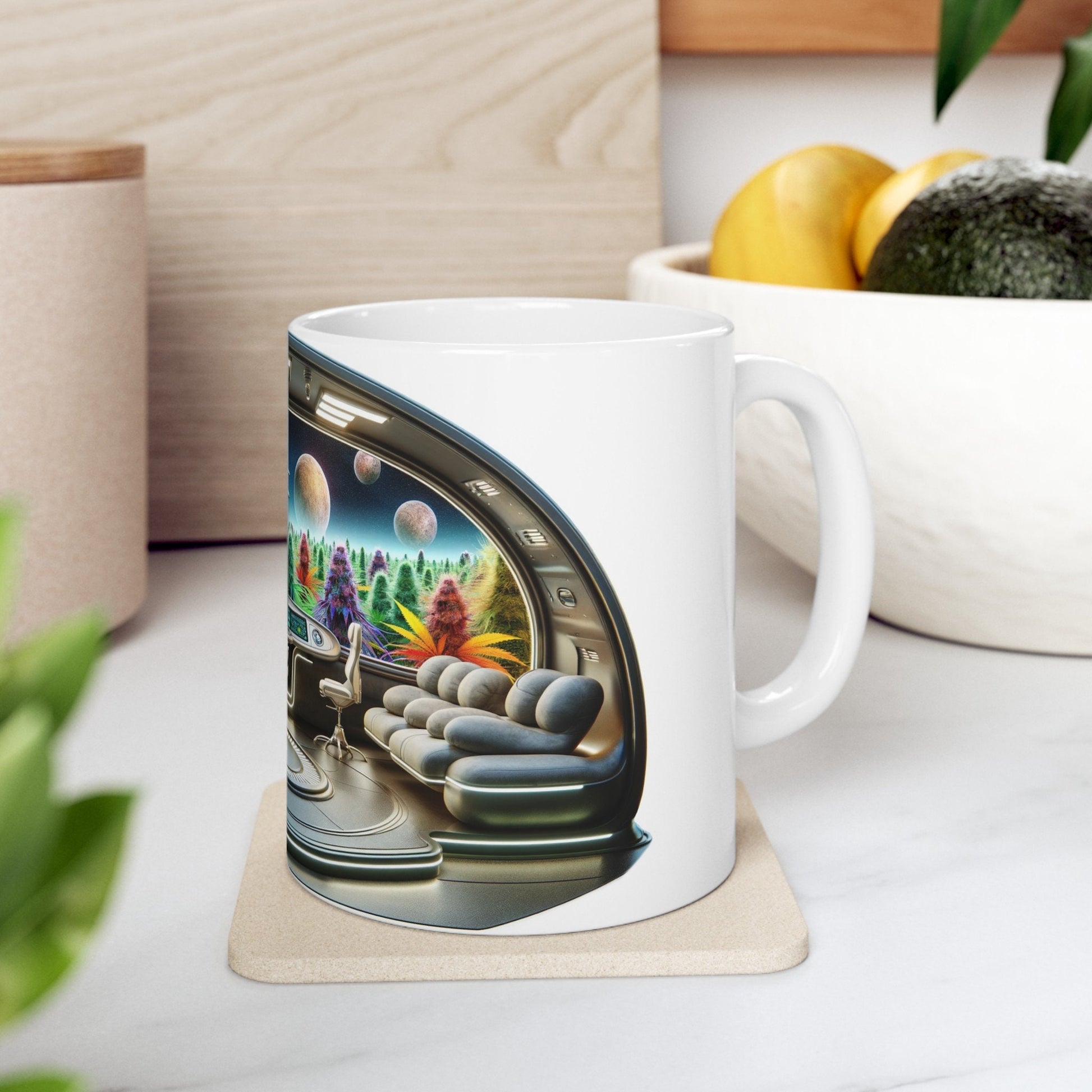 WEED PLANET MUG - Coffee Weed Mug (11oz)