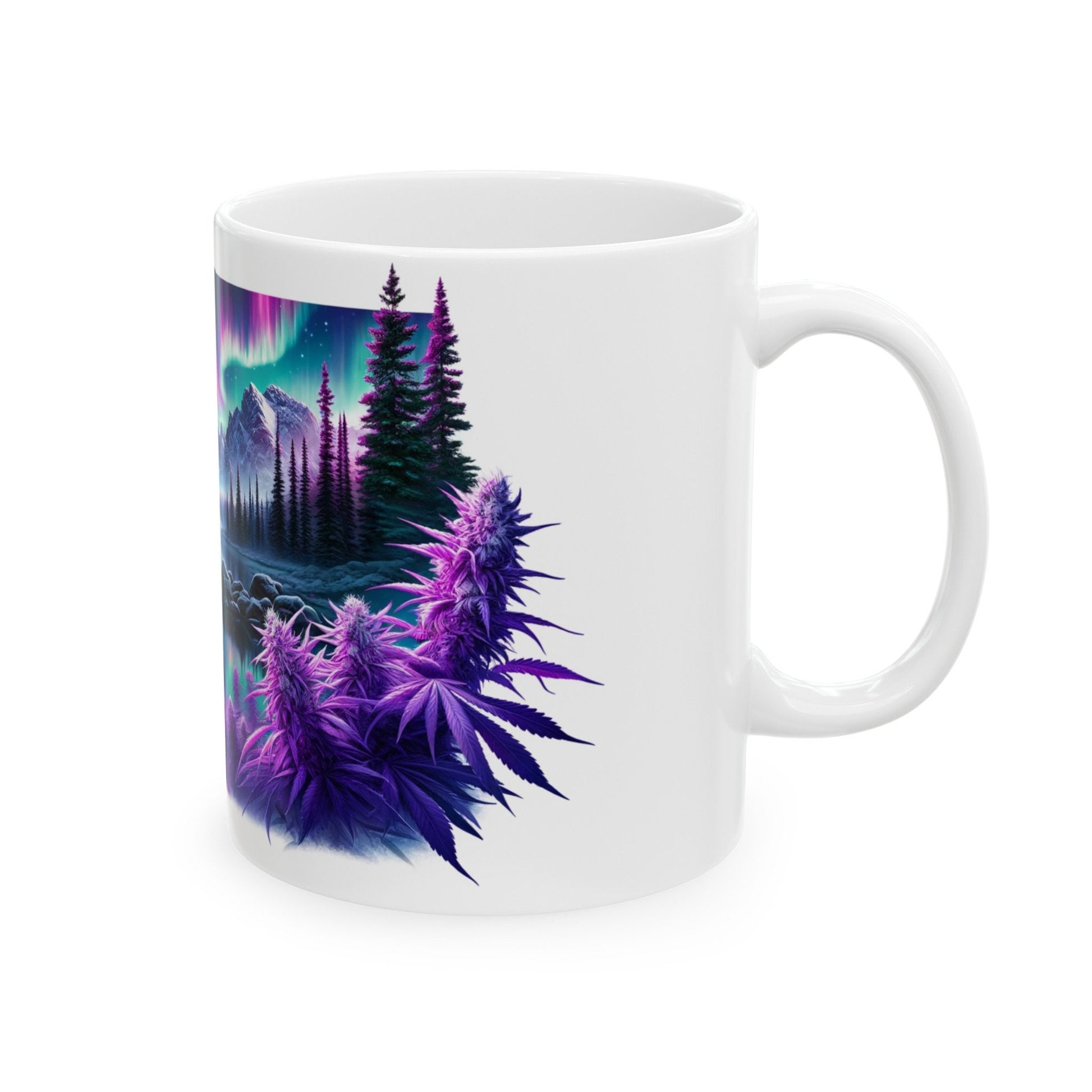 420 NORTHERN LIGHTS - Coffee Weed Mug (11oz)