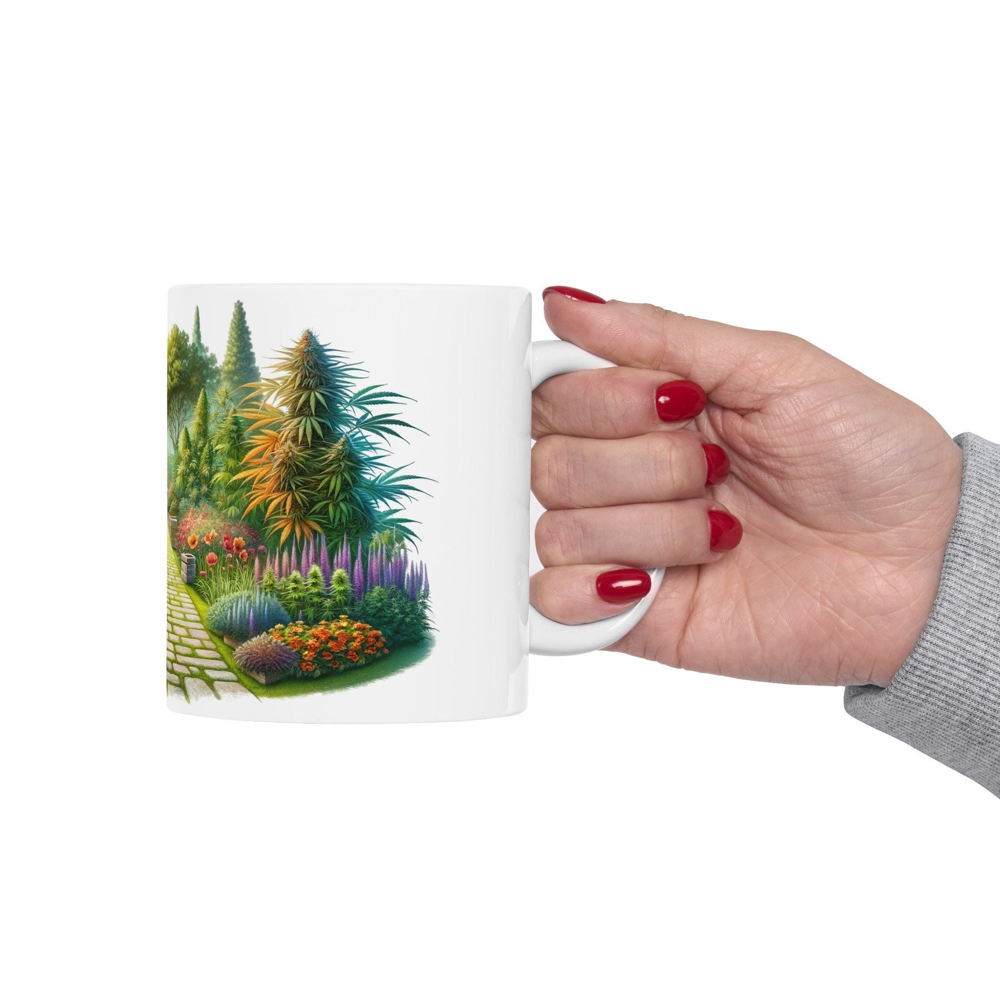 420 WEED GARDEN - Coffee Weed Mug (11oz)