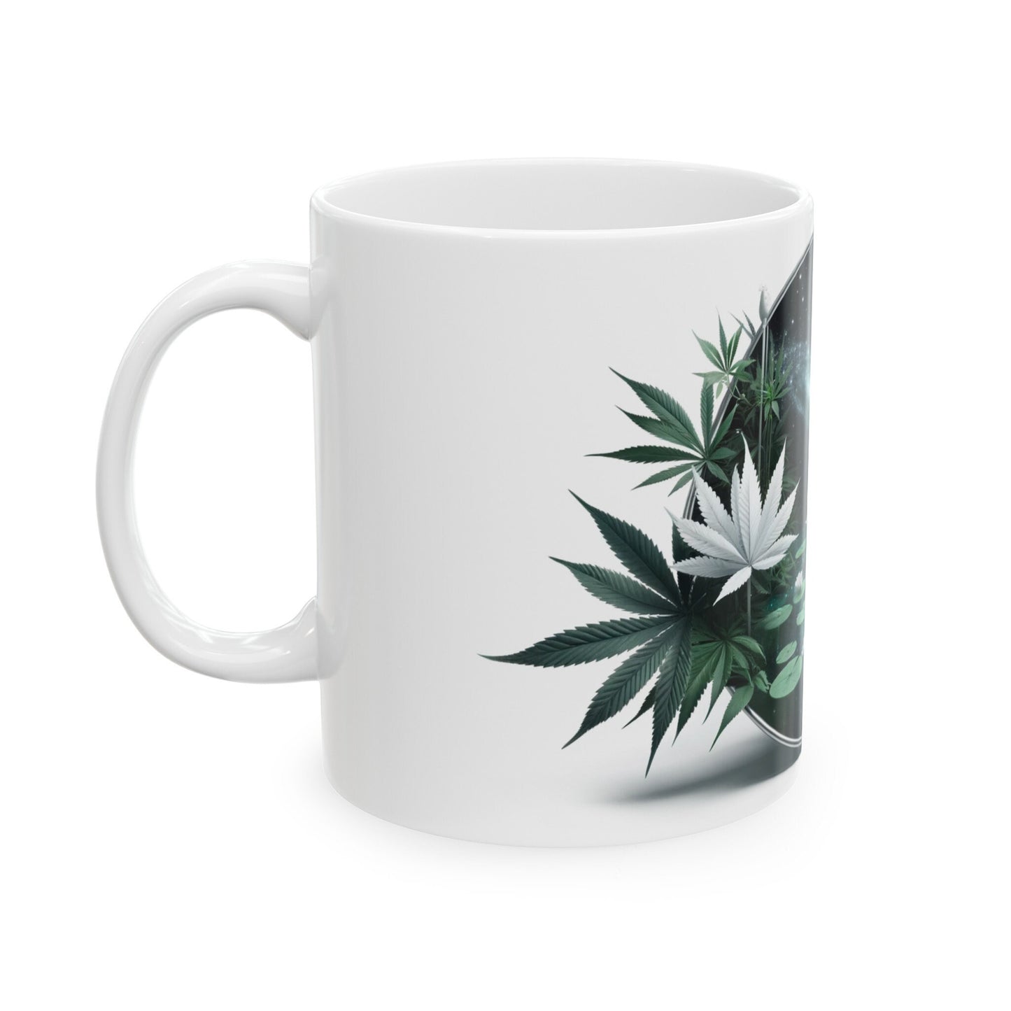 420 SPACE POND - Weed Coffee Mug (11oz)