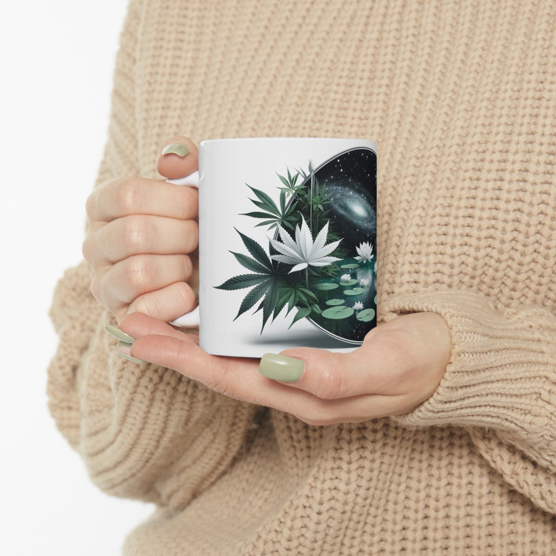 420 SPACE POND - Weed Coffee Mug (11oz)