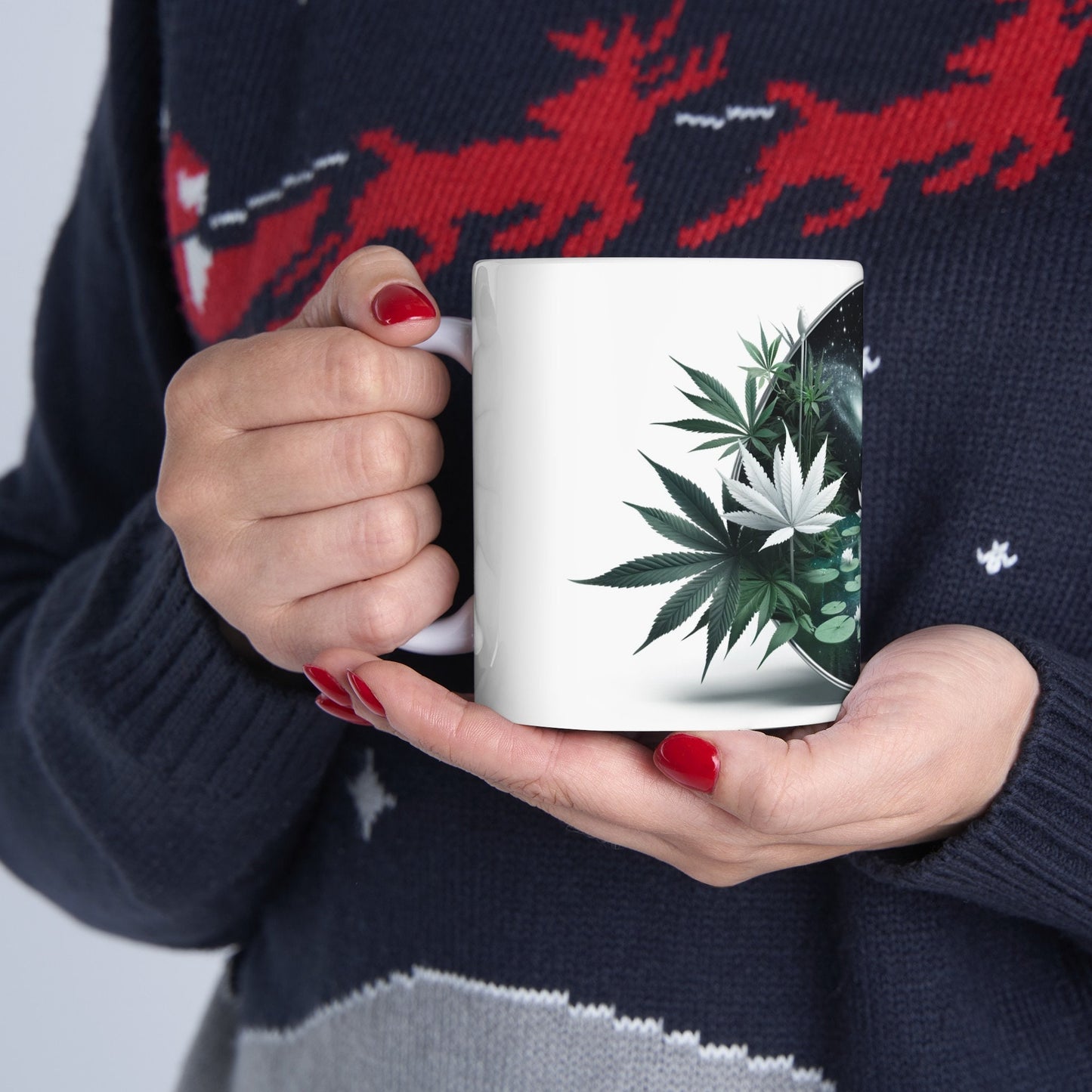 420 SPACE POND - Weed Coffee Mug (11oz)