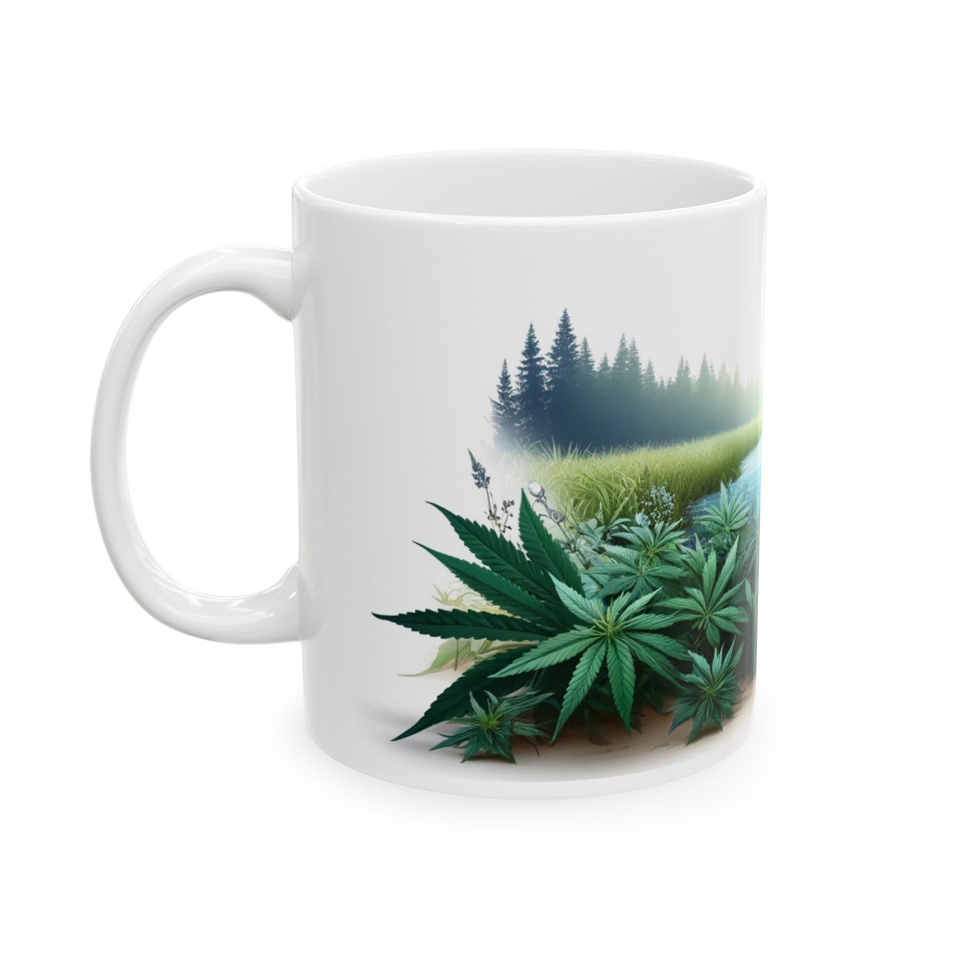 420 WEED RIVER - Coffee Weed Mug (11oz)