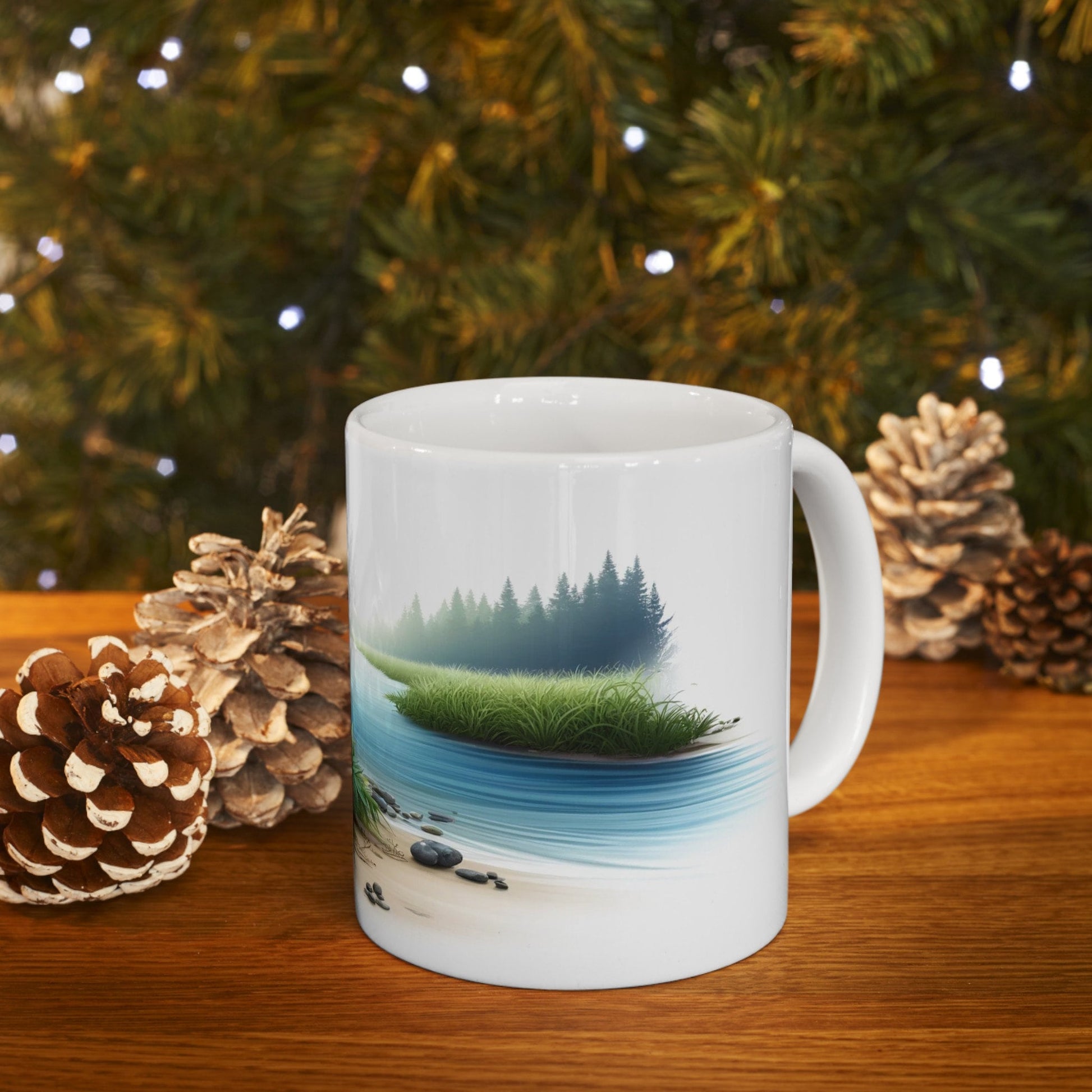 420 WEED RIVER - Coffee Weed Mug (11oz)