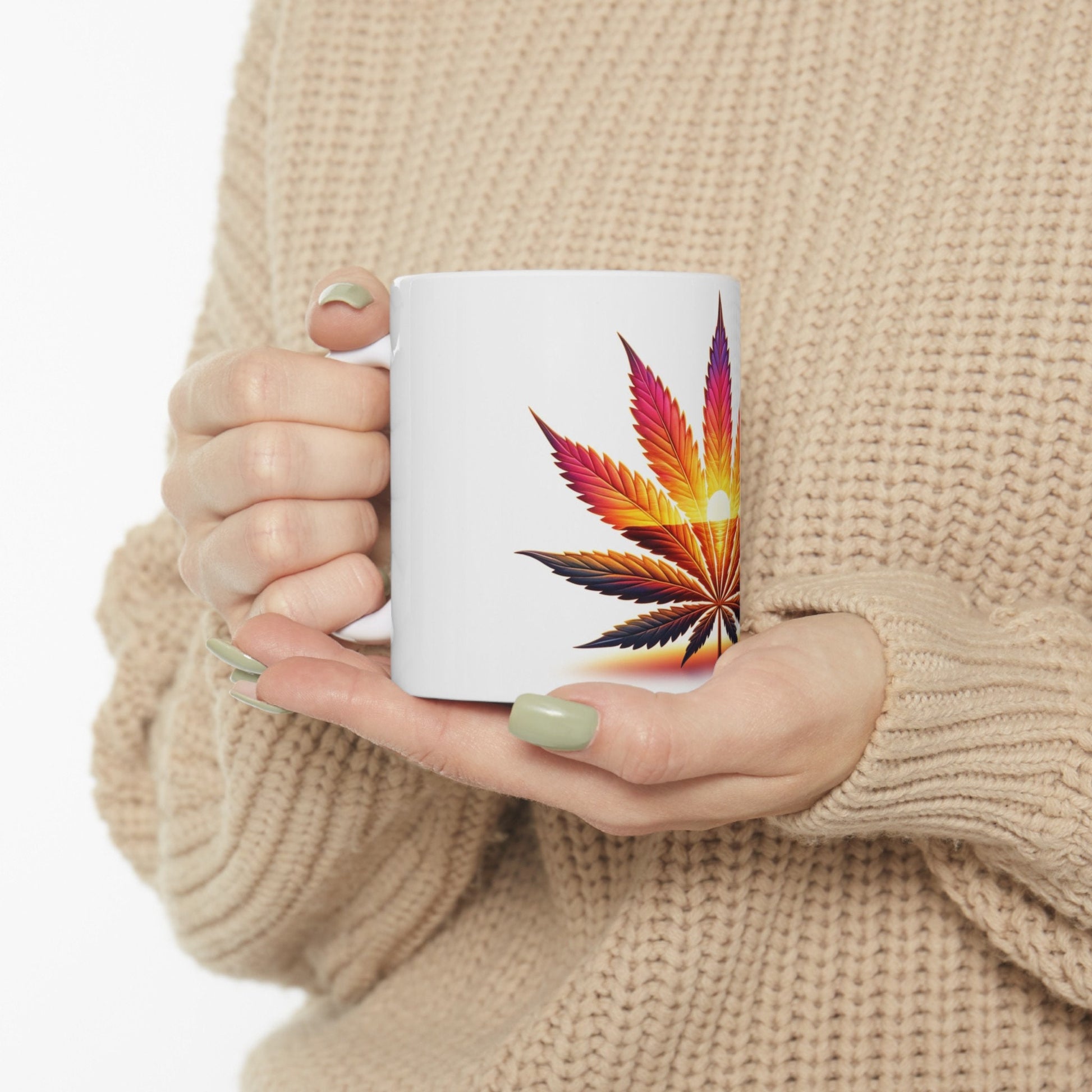 SUNRISE WEED LEAF - Coffee Weed Mug (11oz)
