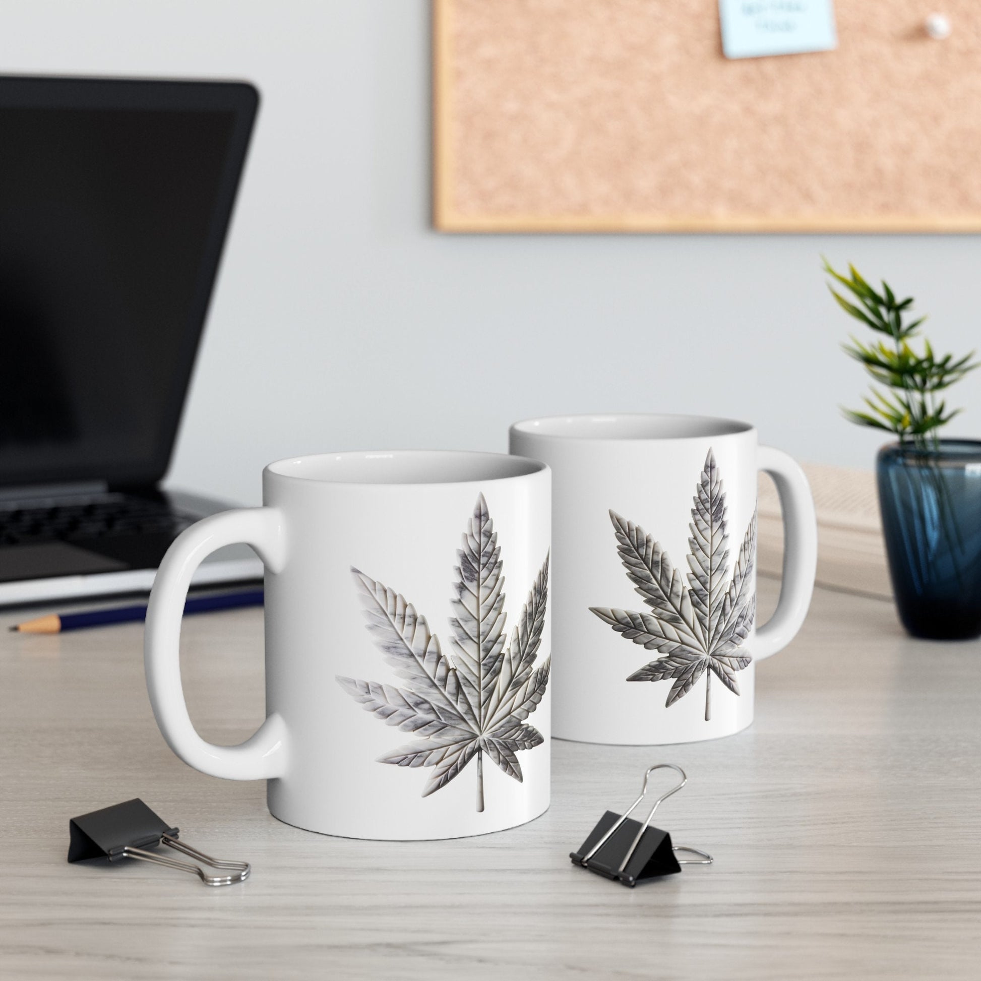MARLE WEED LEAF - Coffee Weed Mug (11oz)