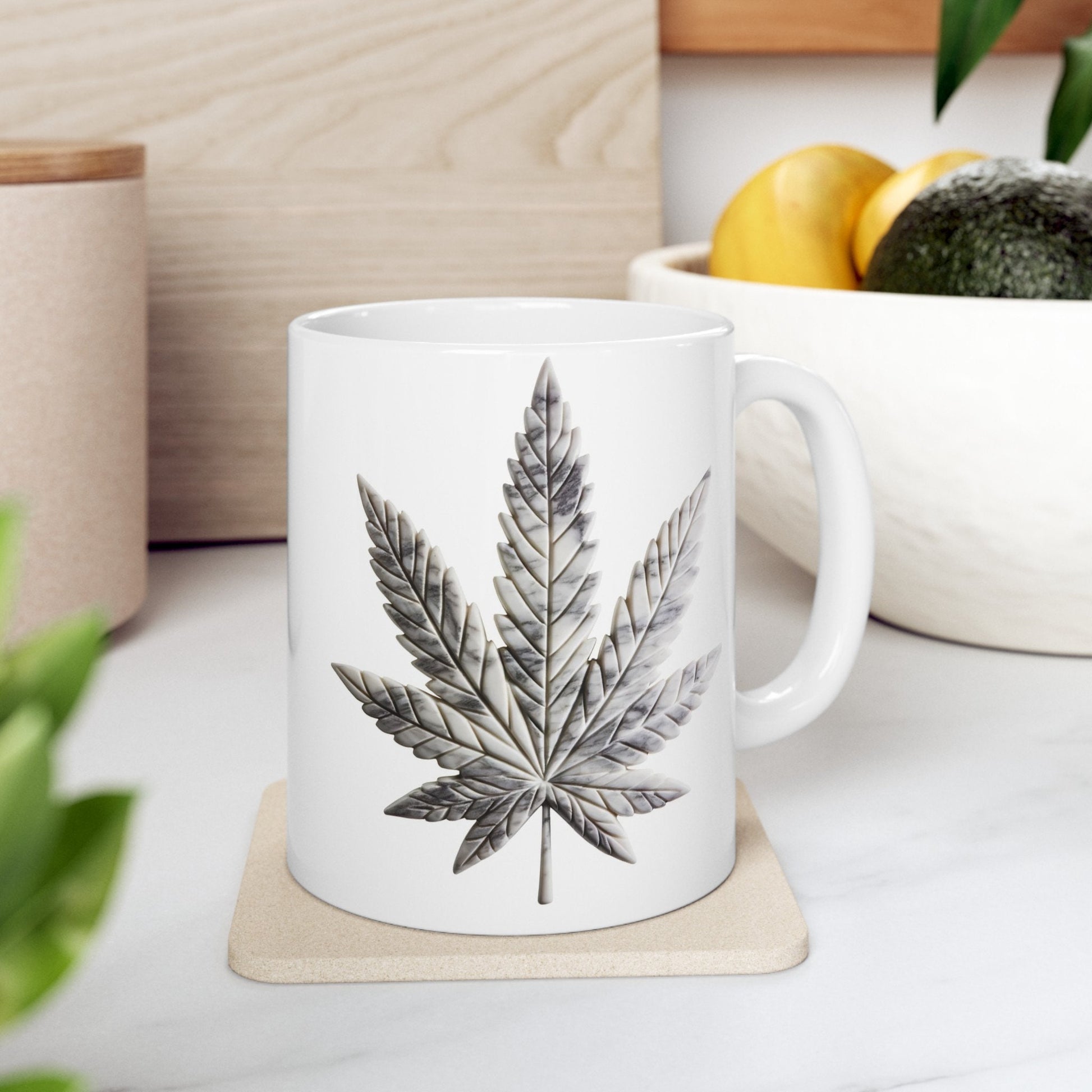MARLE WEED LEAF - Coffee Weed Mug (11oz)
