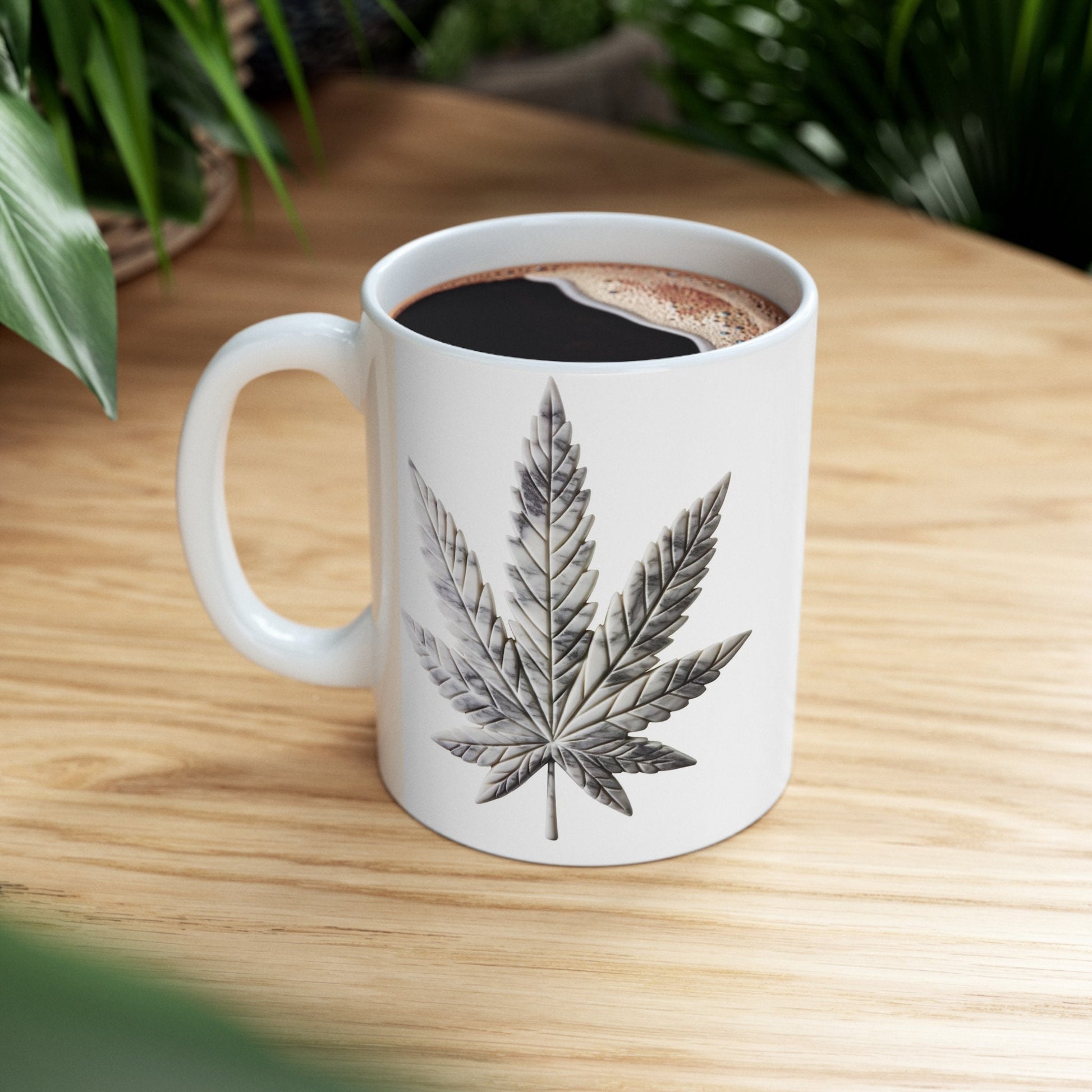 MARLE WEED LEAF - Coffee Weed Mug (11oz)