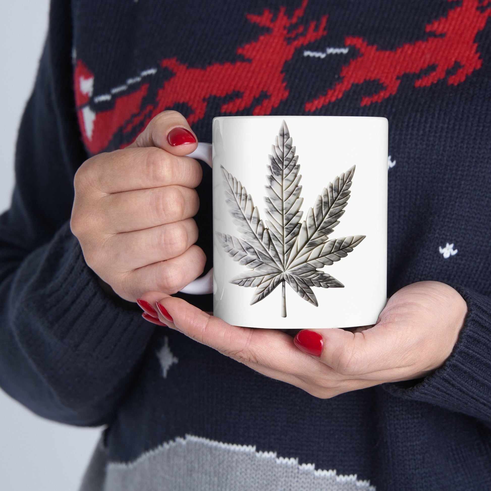 MARLE WEED LEAF - Coffee Weed Mug (11oz)