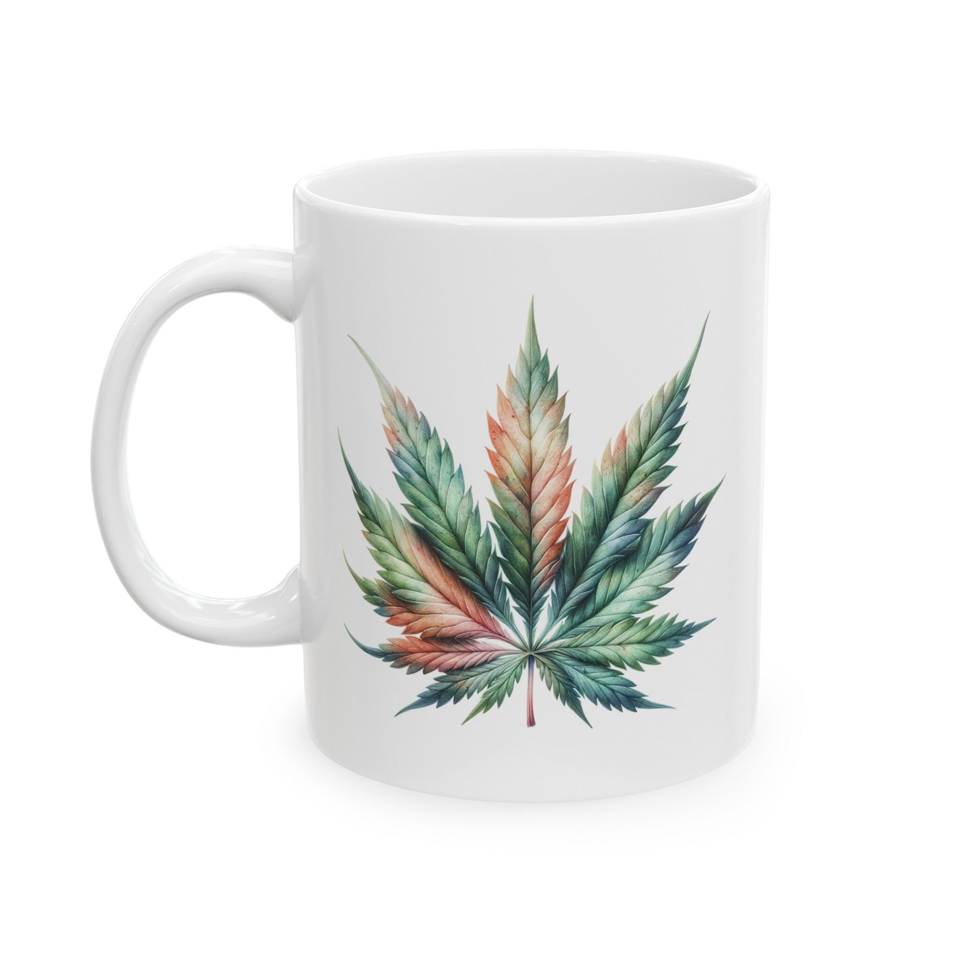 WEED LEAF MUG - Coffee Weed Mug (11oz)