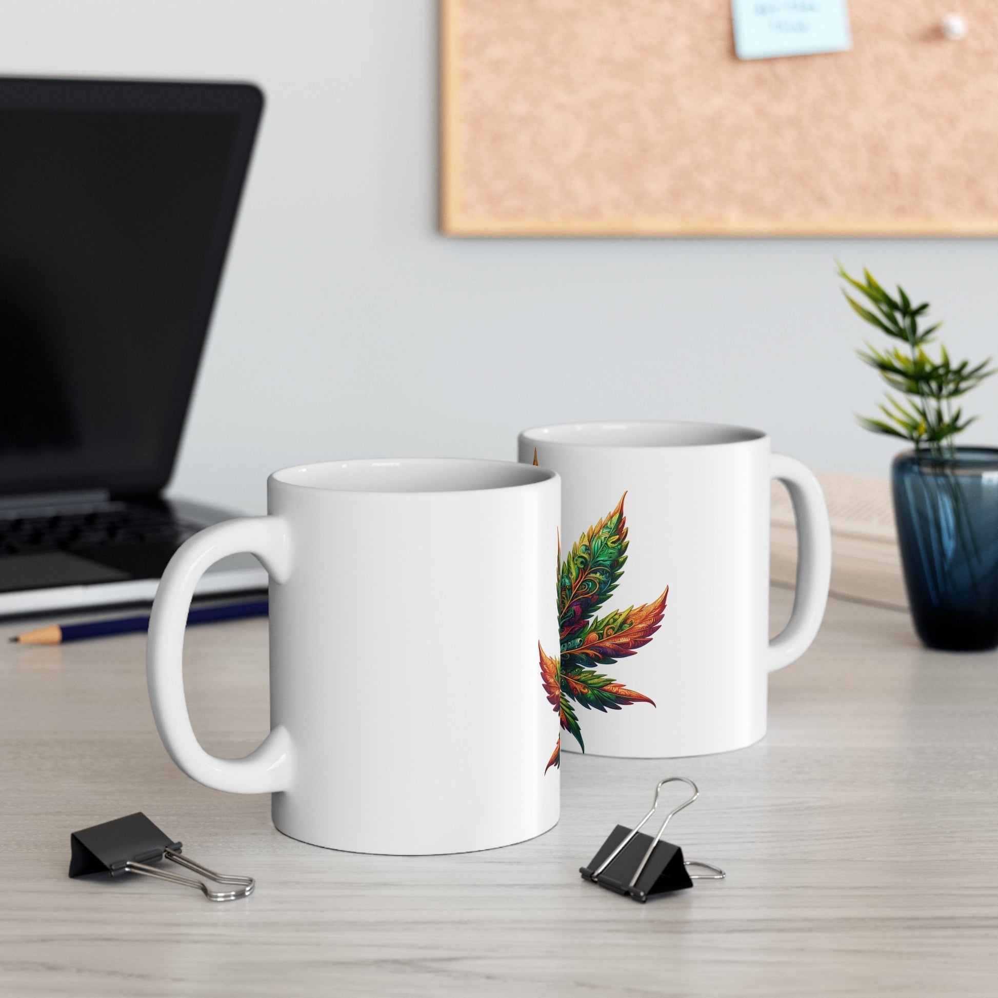 WEED LEAF MUG - Coffee Weed Mug (11oz)