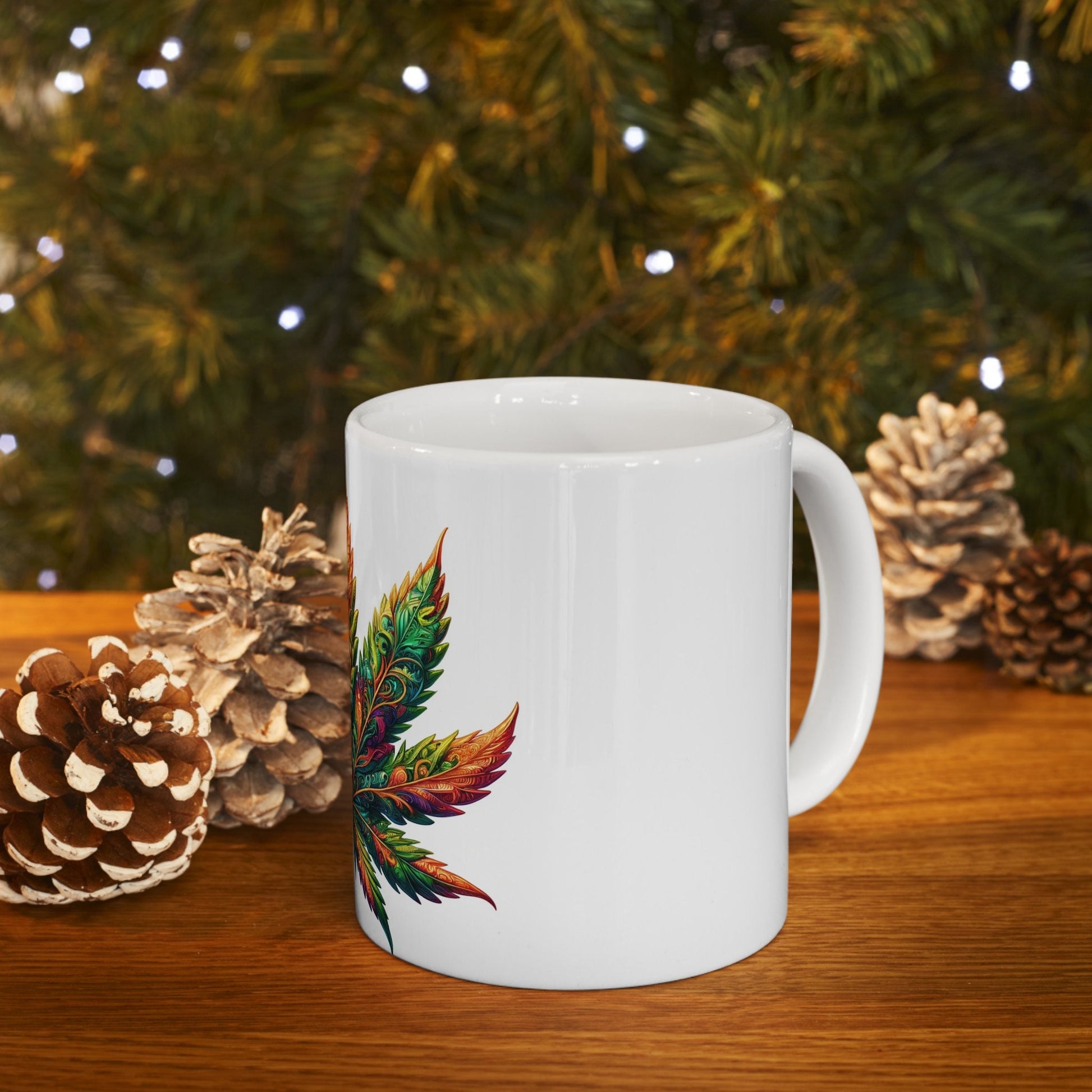 WEED LEAF MUG - Coffee Weed Mug (11oz)