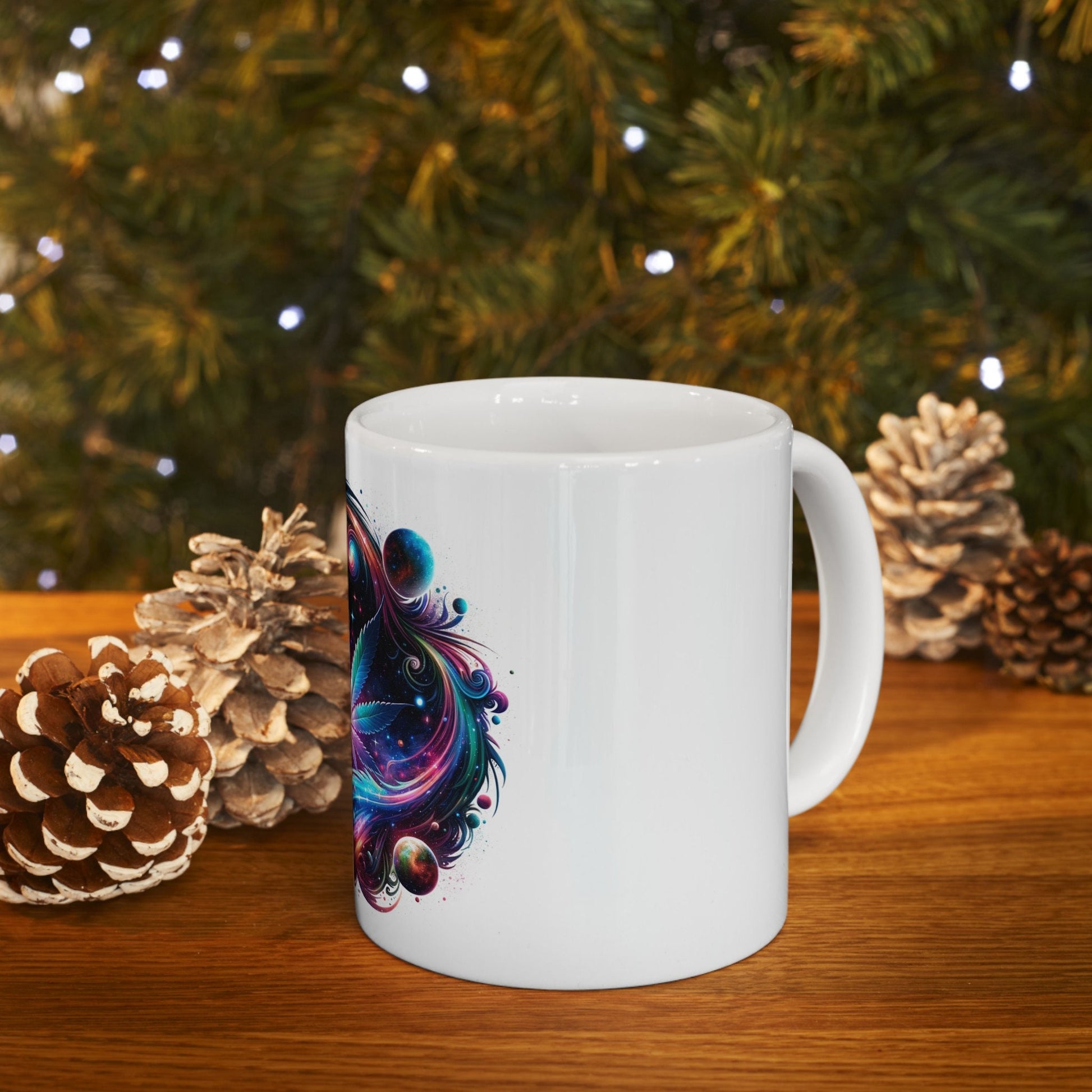 GALAXY WEED LEAF - Coffee Weed Mug (11oz)