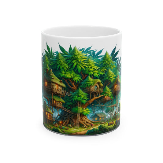 WEED VILLAGE MUG - Coffee Weed Mug (11oz)