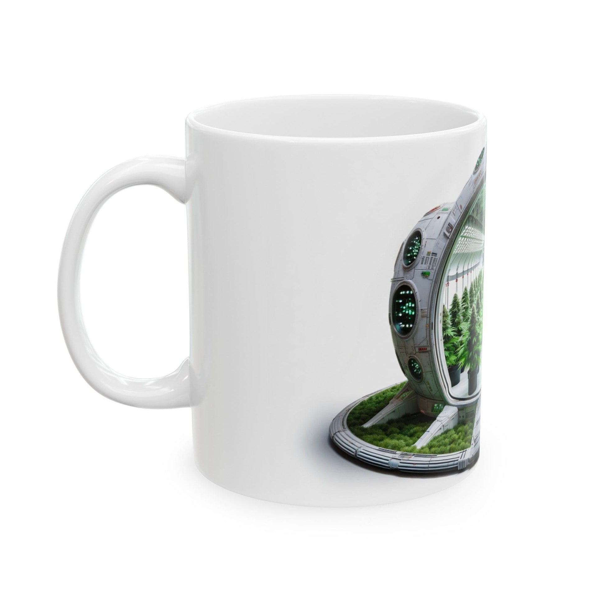 SPACE WEED FARM - Coffee Weed Mug (11oz)