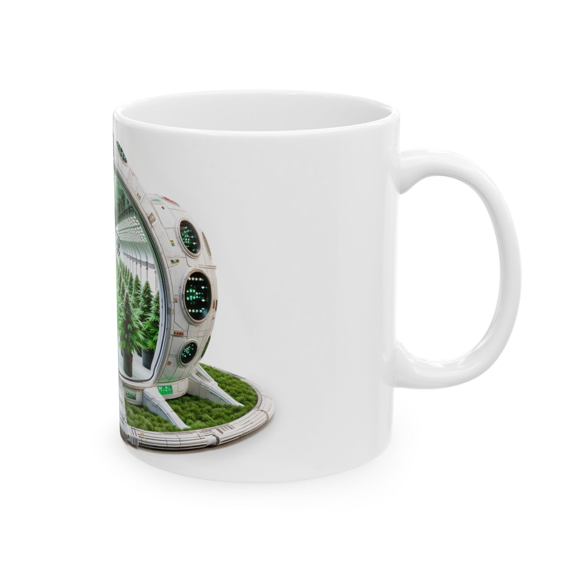 SPACE WEED FARM - Coffee Weed Mug (11oz)