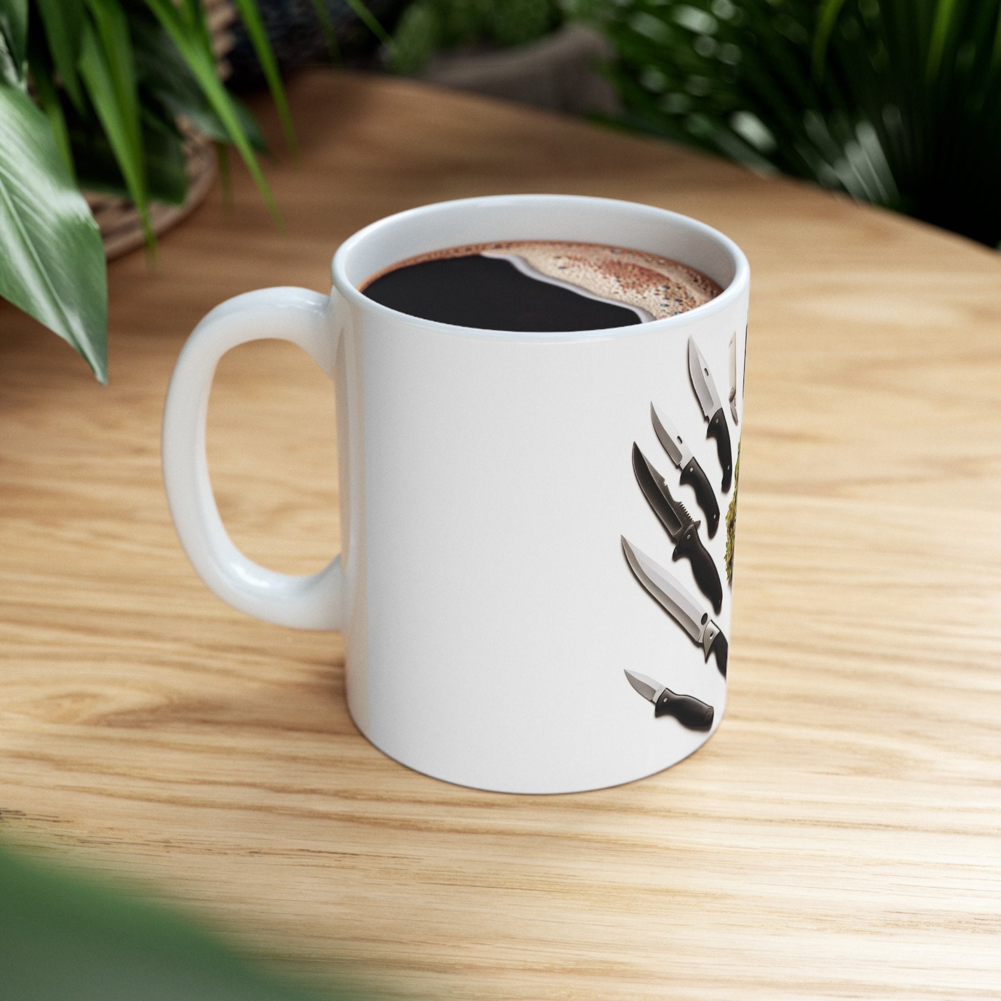 WEED & KNIVES - Coffee Weed Mug (11oz)