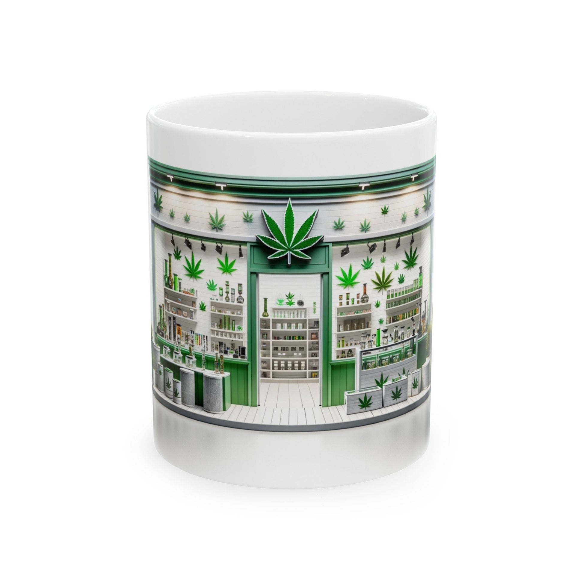 WEED DISPENSARY - Coffee Weed Mug (11oz)