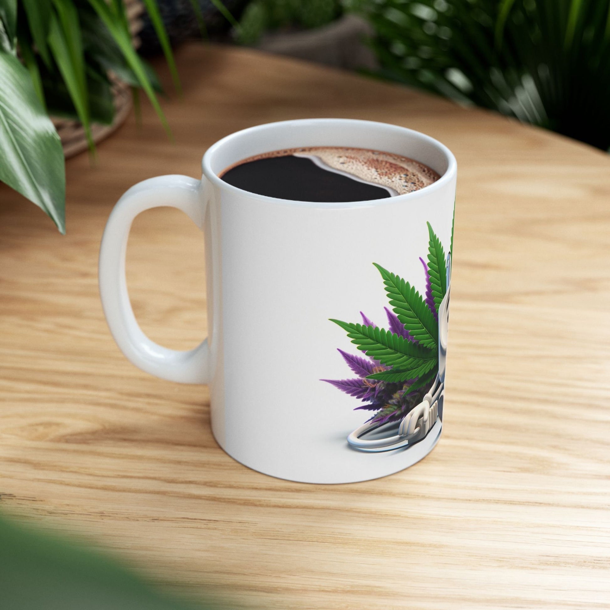 WEED PLUG MUG - Cannabis Coffee Mug (11oz)