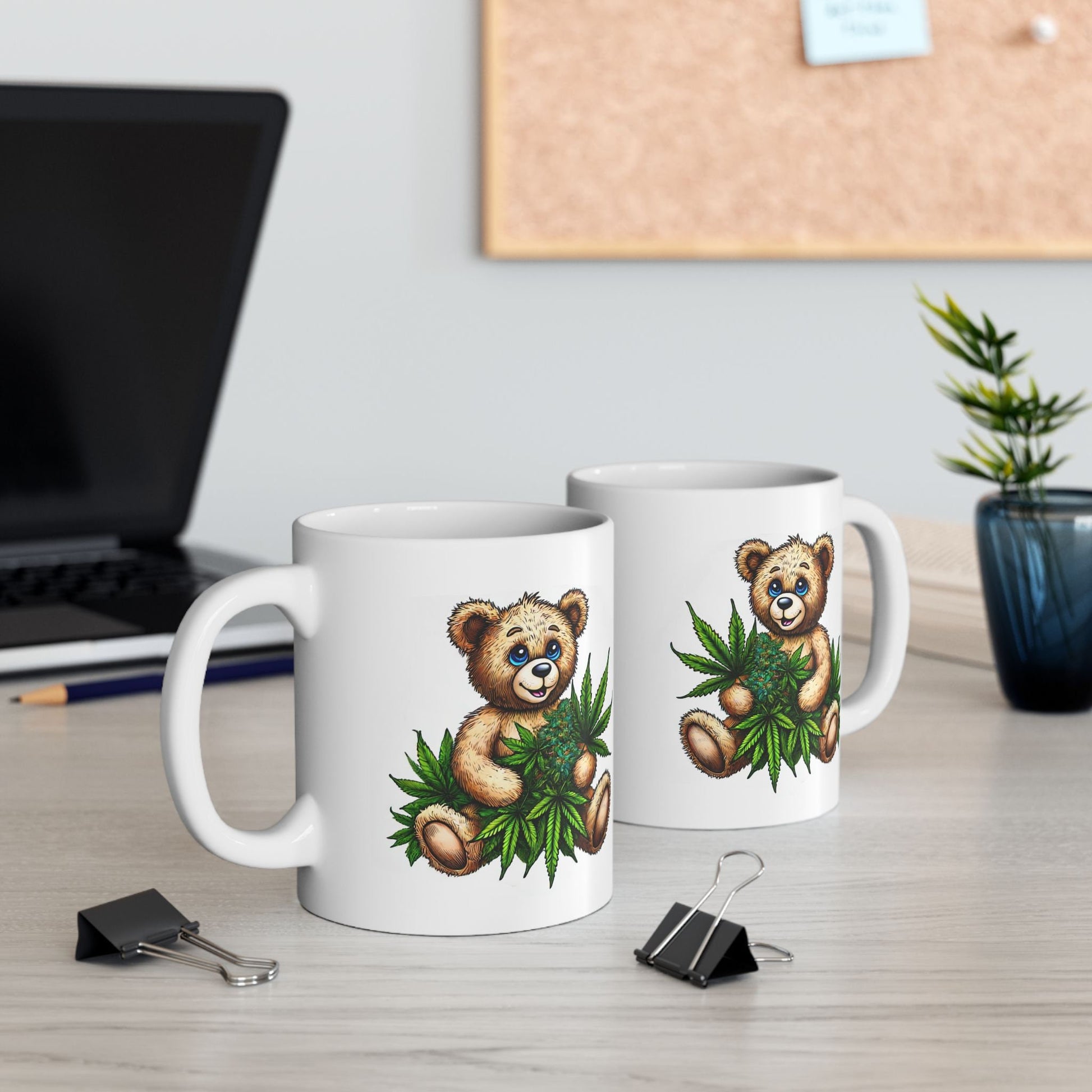 420 TEDDY - Cannabis Coffee Mug (11oz) Dual Sided