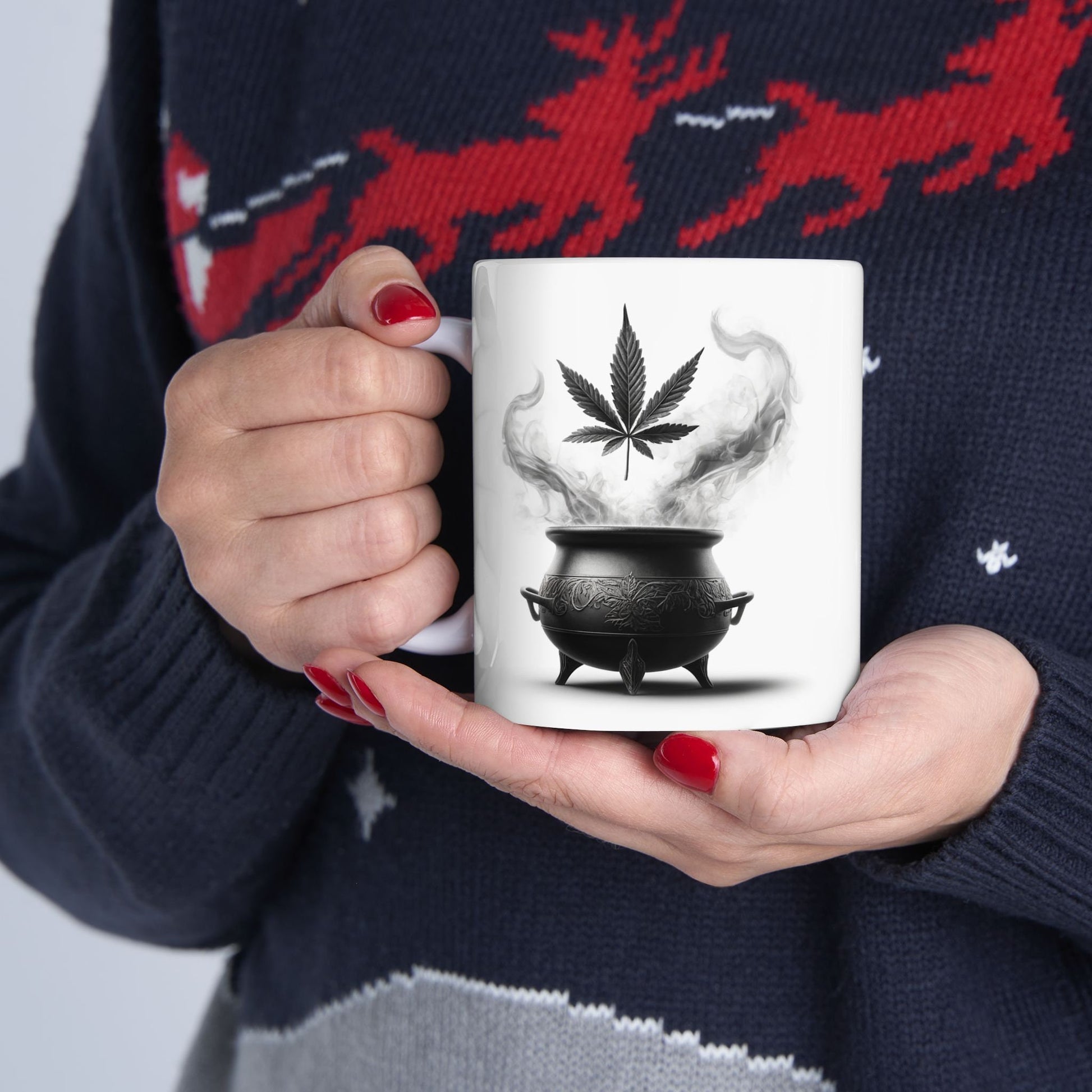 420 CAULDRON - Cannabis Coffee Mug (11oz)