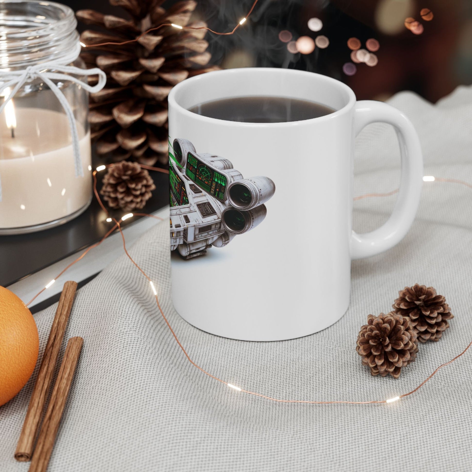 WEED SPACESHIP - Cannabis Coffee Mug (11oz)
